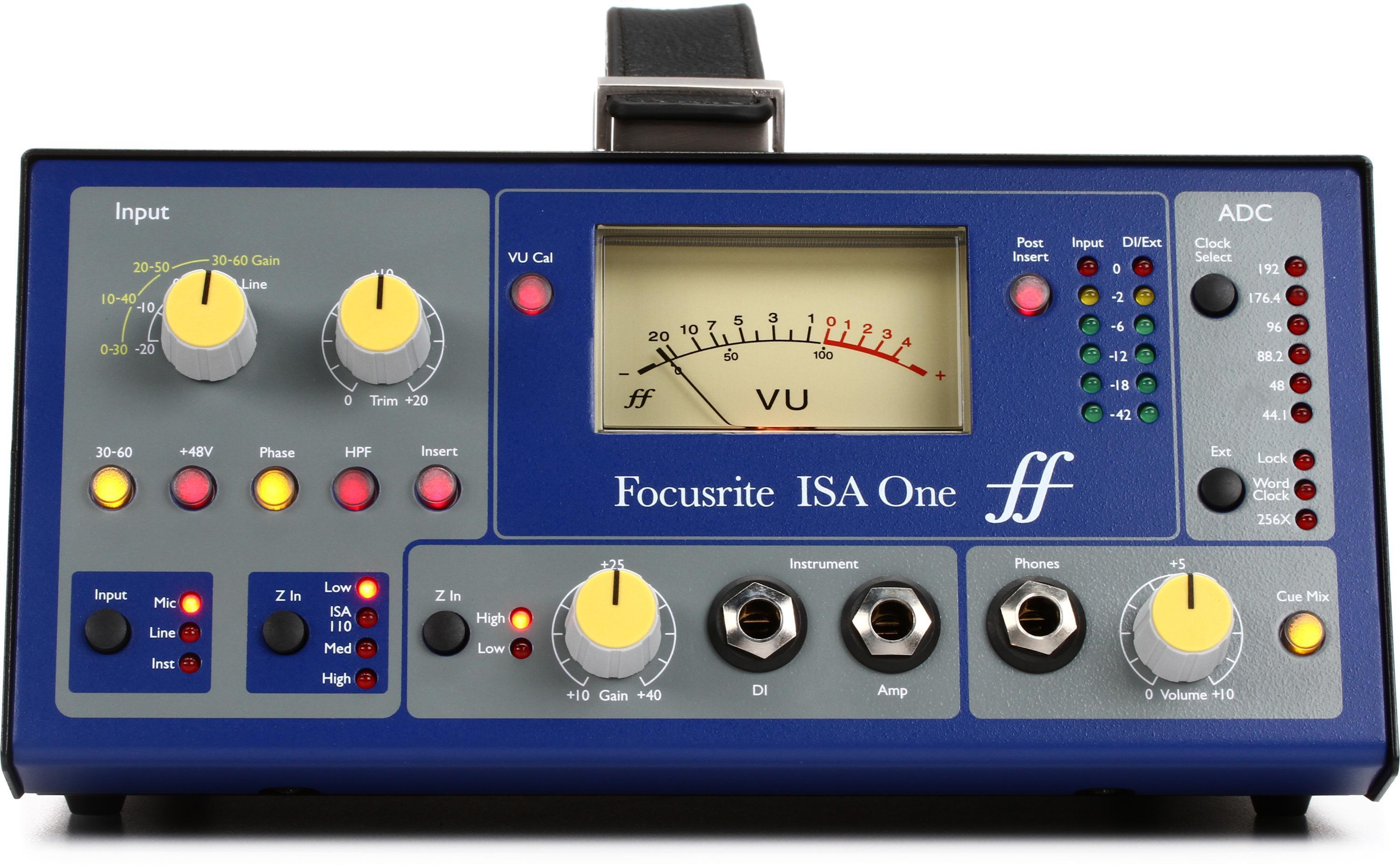 Focusrite ISA One Desktop Microphone Preamp Reviews | Sweetwater