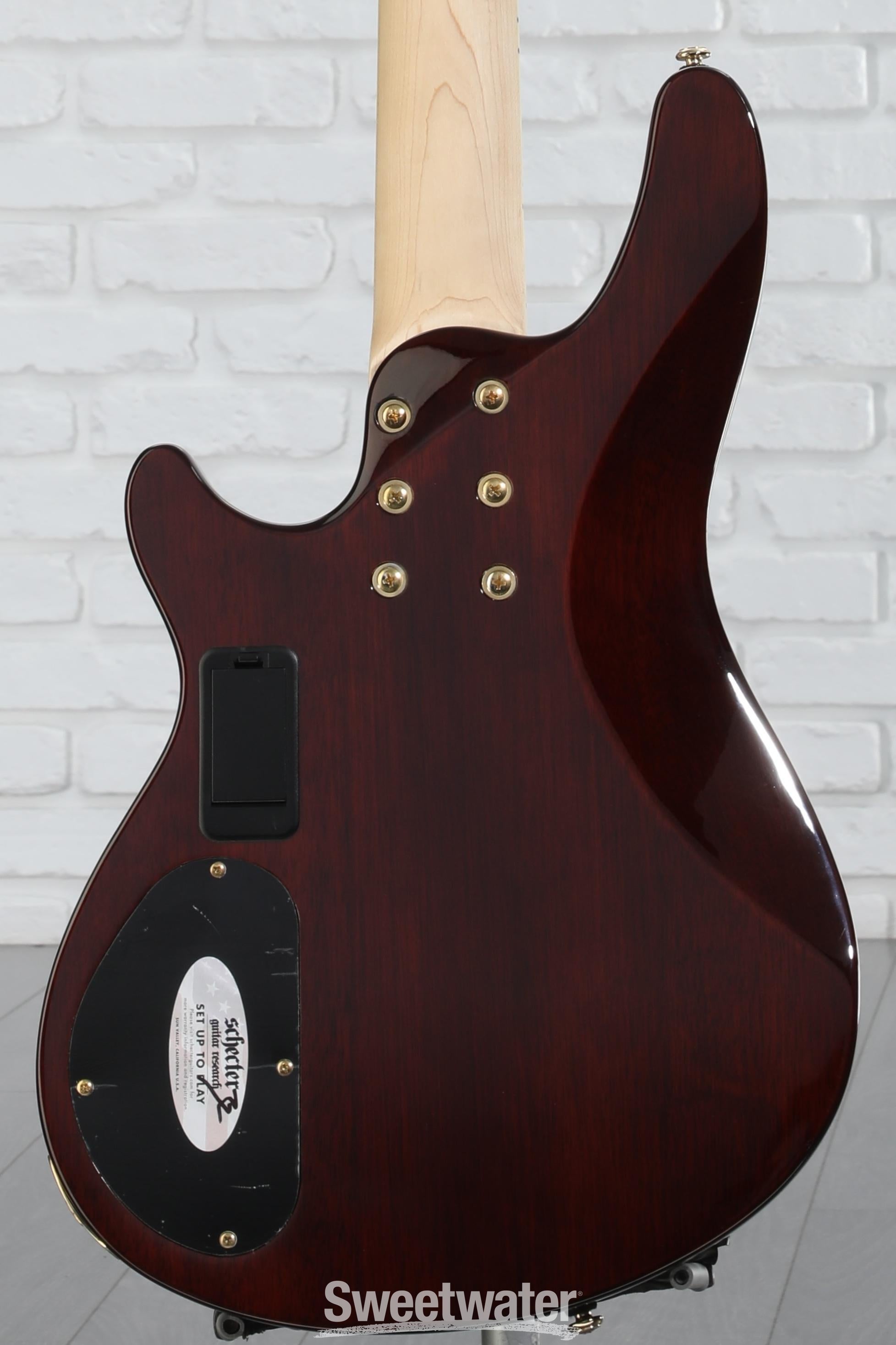 Schecter Omen Extreme-5 Bass Guitar - Natural | Sweetwater