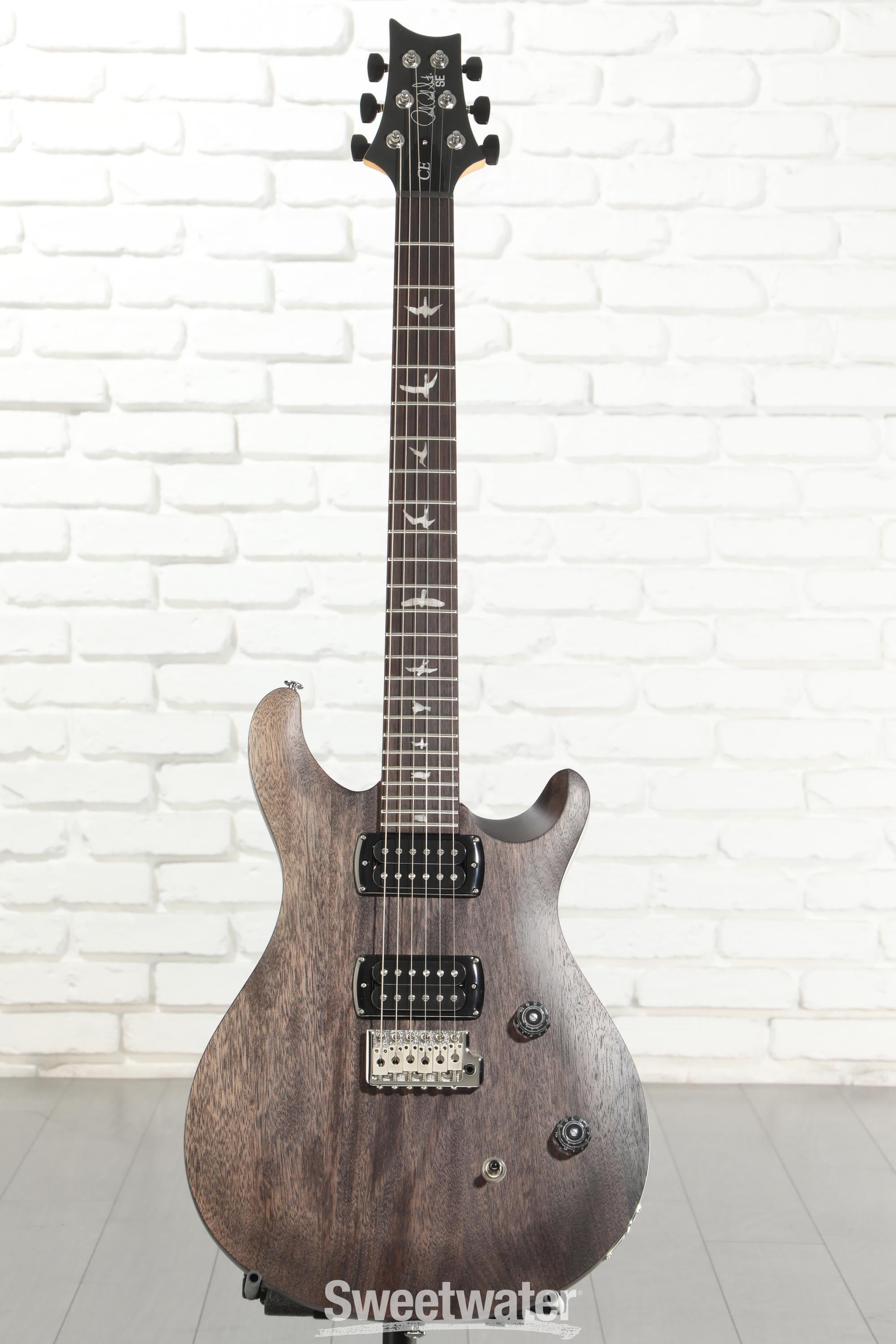 PRS SE CE 24 Standard Satin Electric Guitar - Charcoal Satin