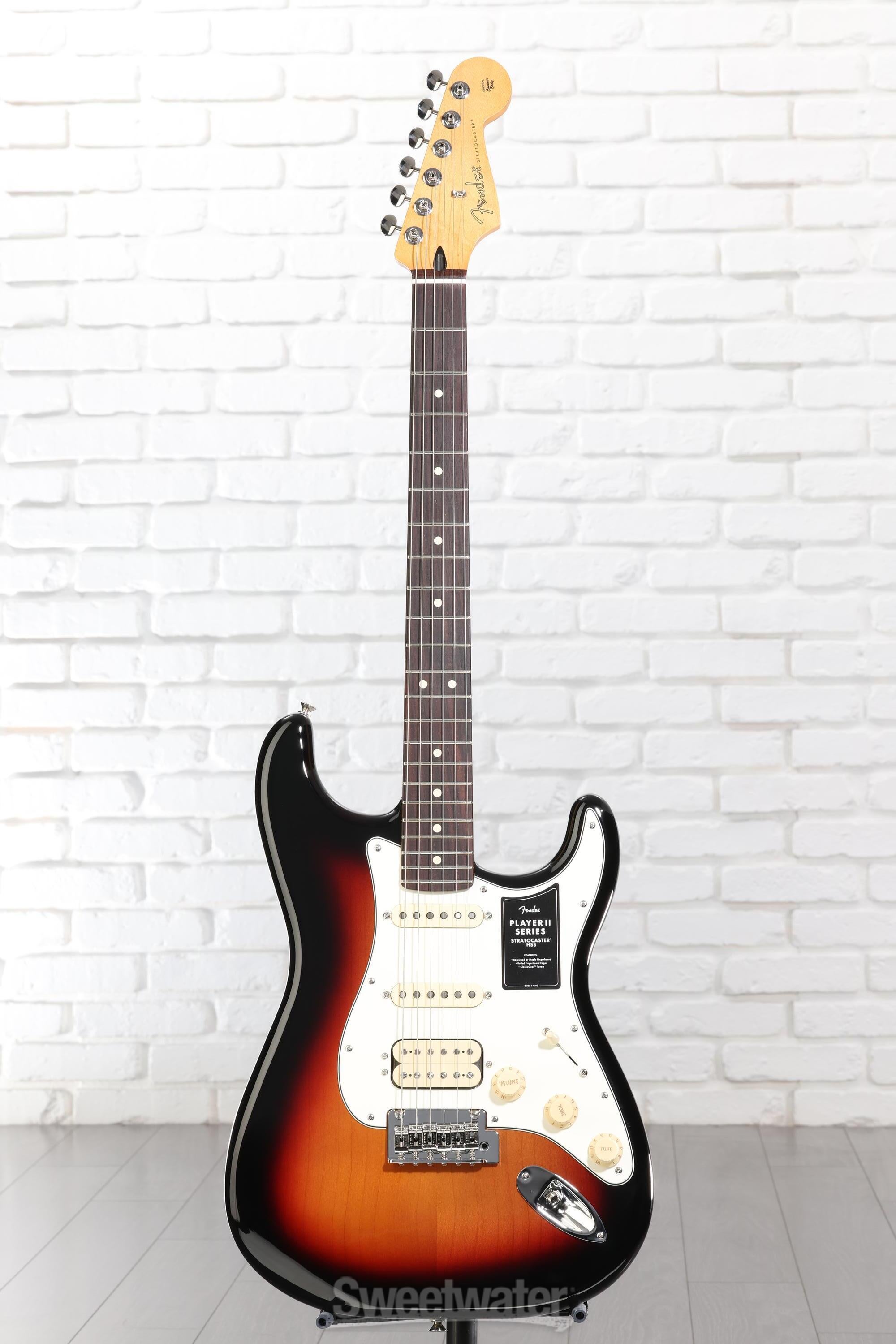 Fender Player II Stratocaster HSS Electric Guitar - 3-color