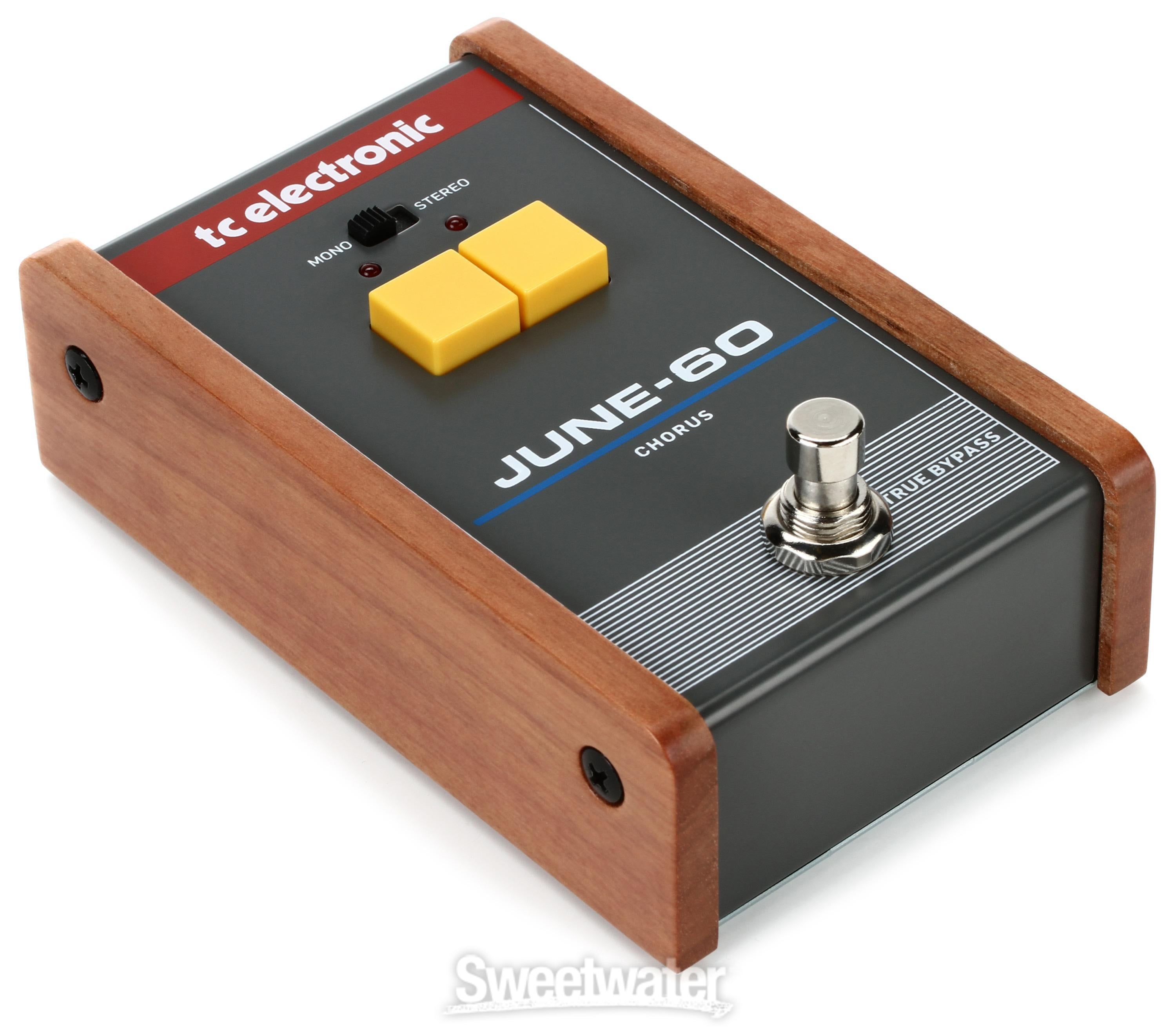 TC Electronic June-60 Vintage-Analog Chorus Pedal | Sweetwater