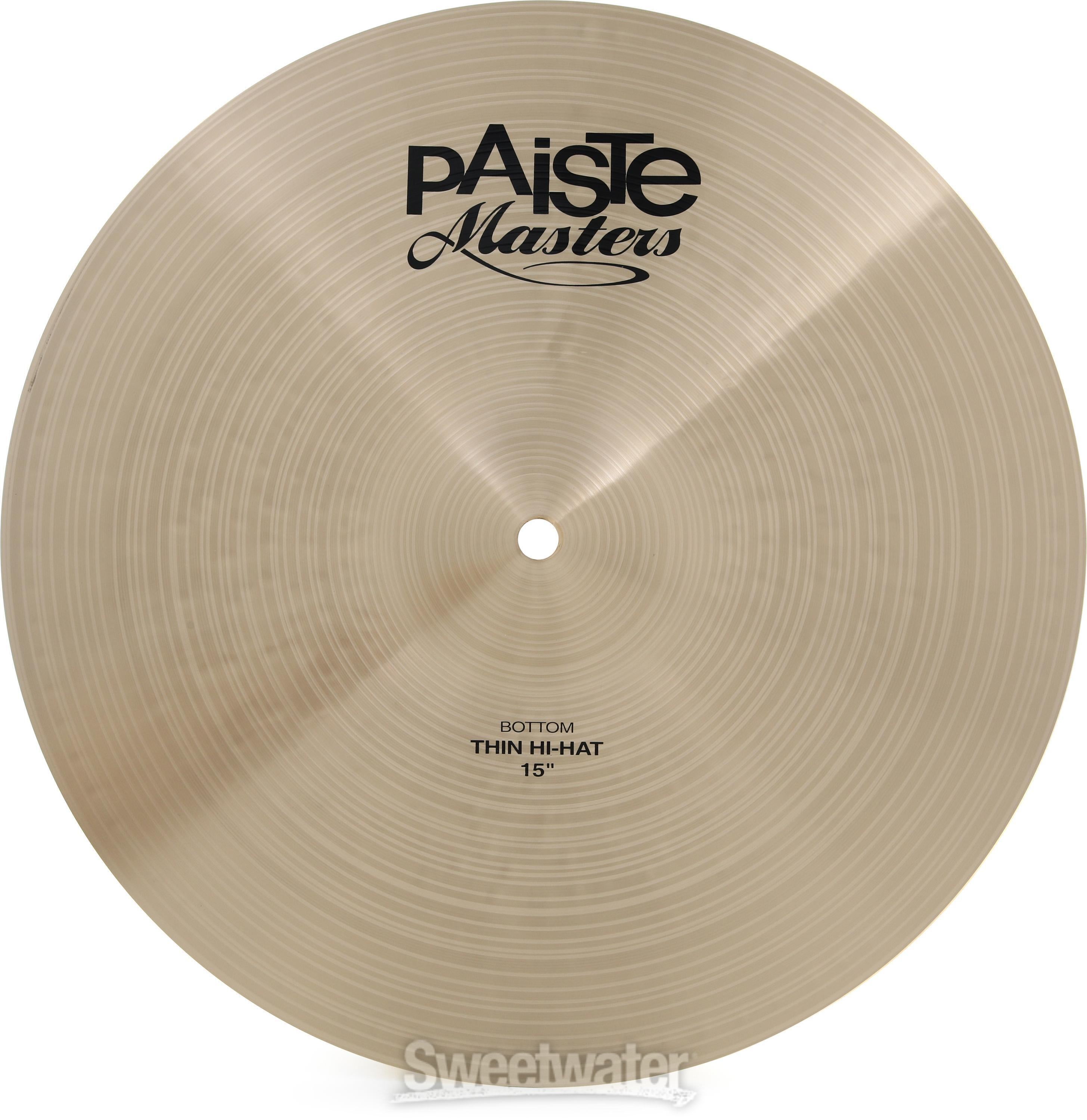 Paiste 15 inch Masters Thin Hi-hat Cymbals