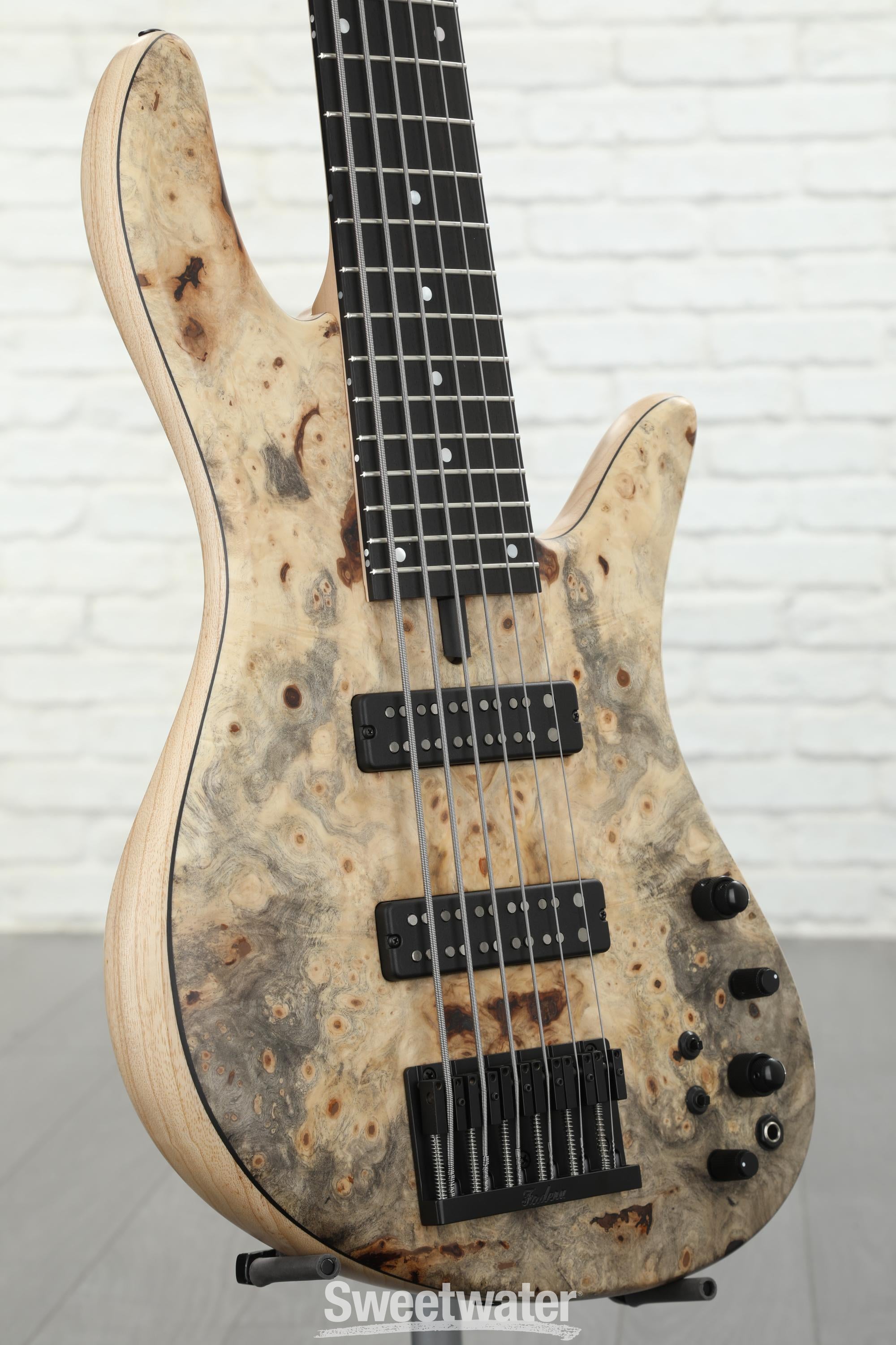 Fodera Emperor 6 Standard Special Bass Guitar - Natural