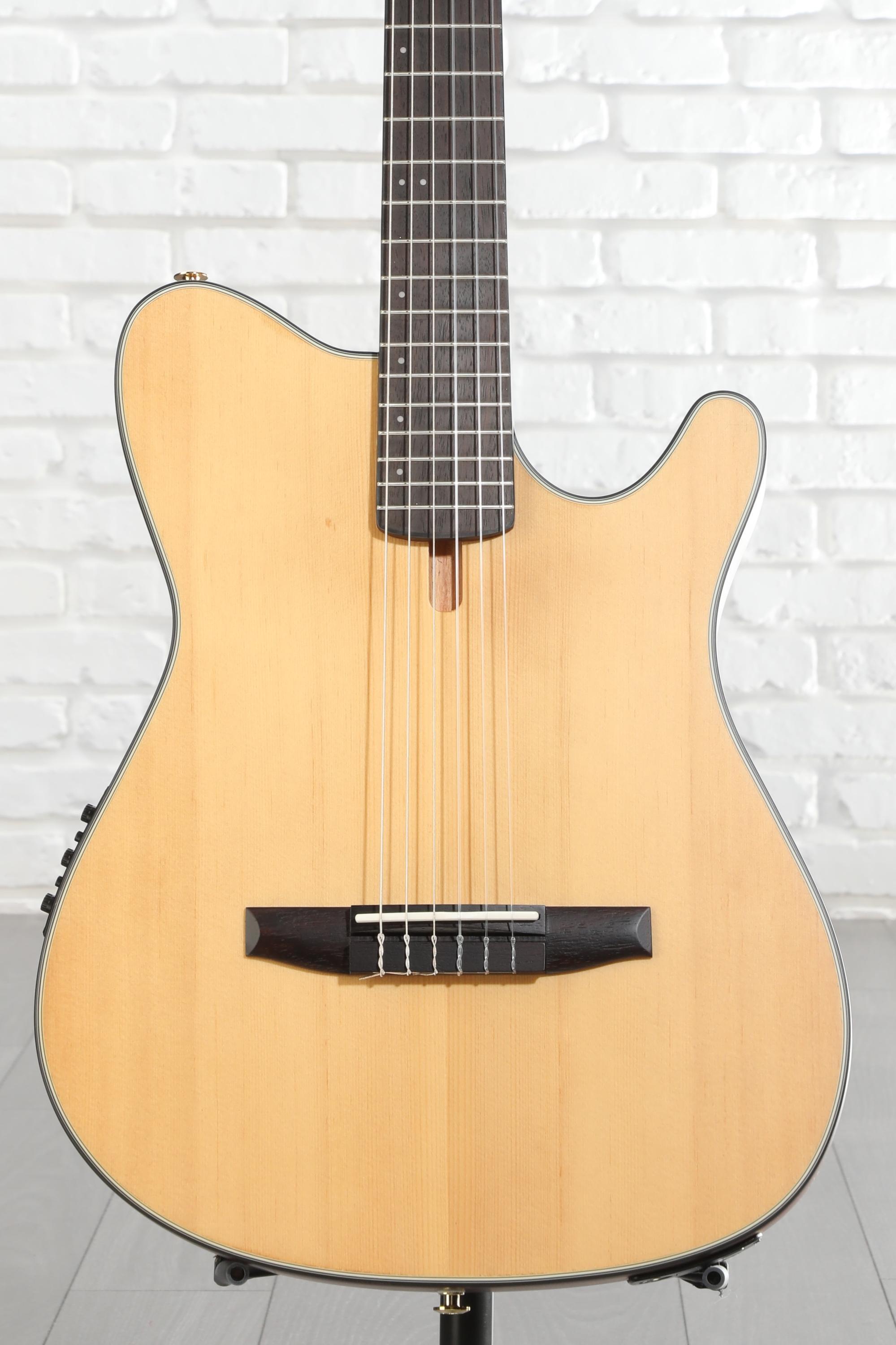 Ibanez FRH10N Thinline Nylon Acoustic-electric Guitar - Natural