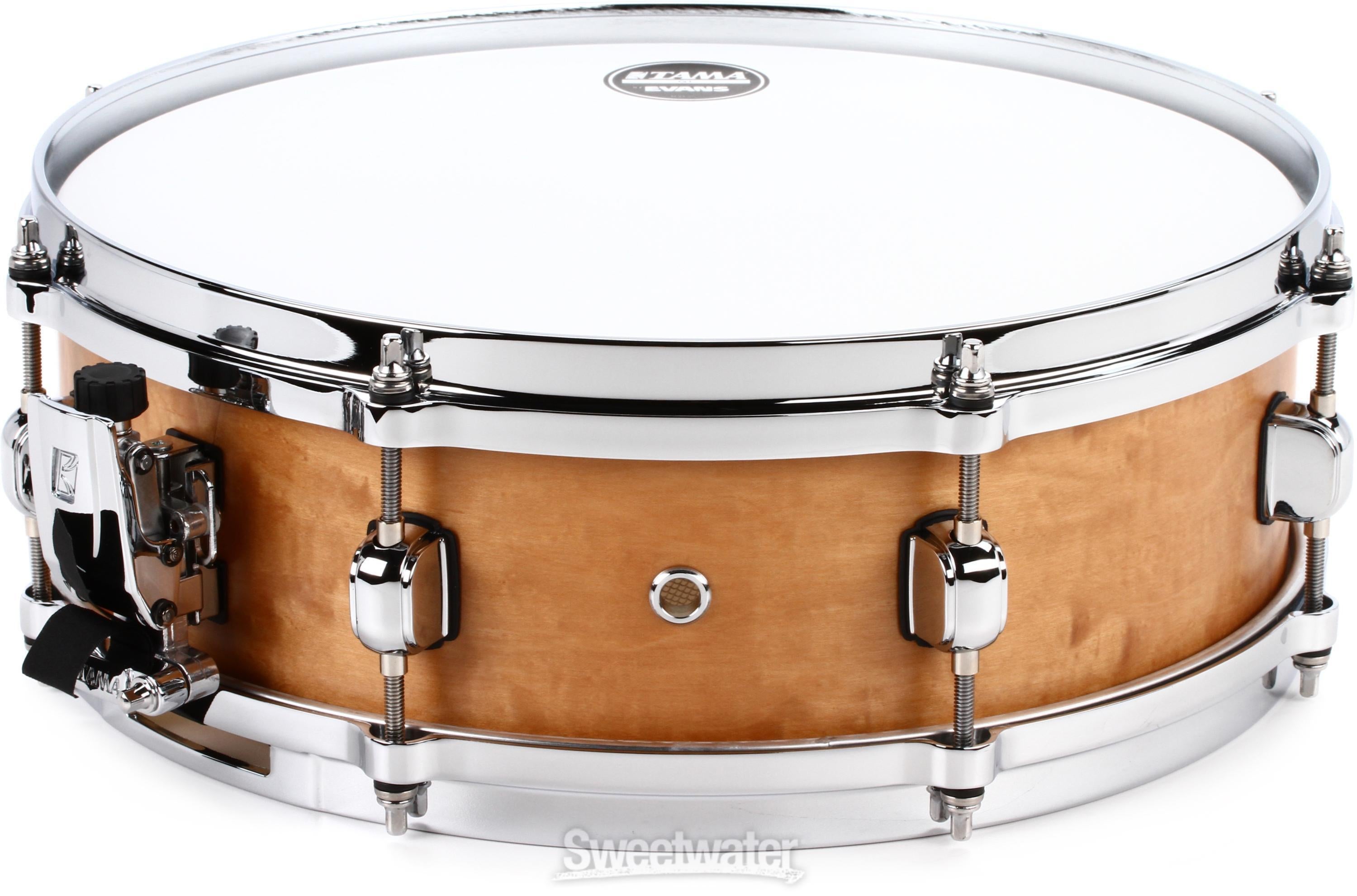 Tama S.L.P. Maple Snare Drum - 4.5 x 14 inch - Satin Figured Maple