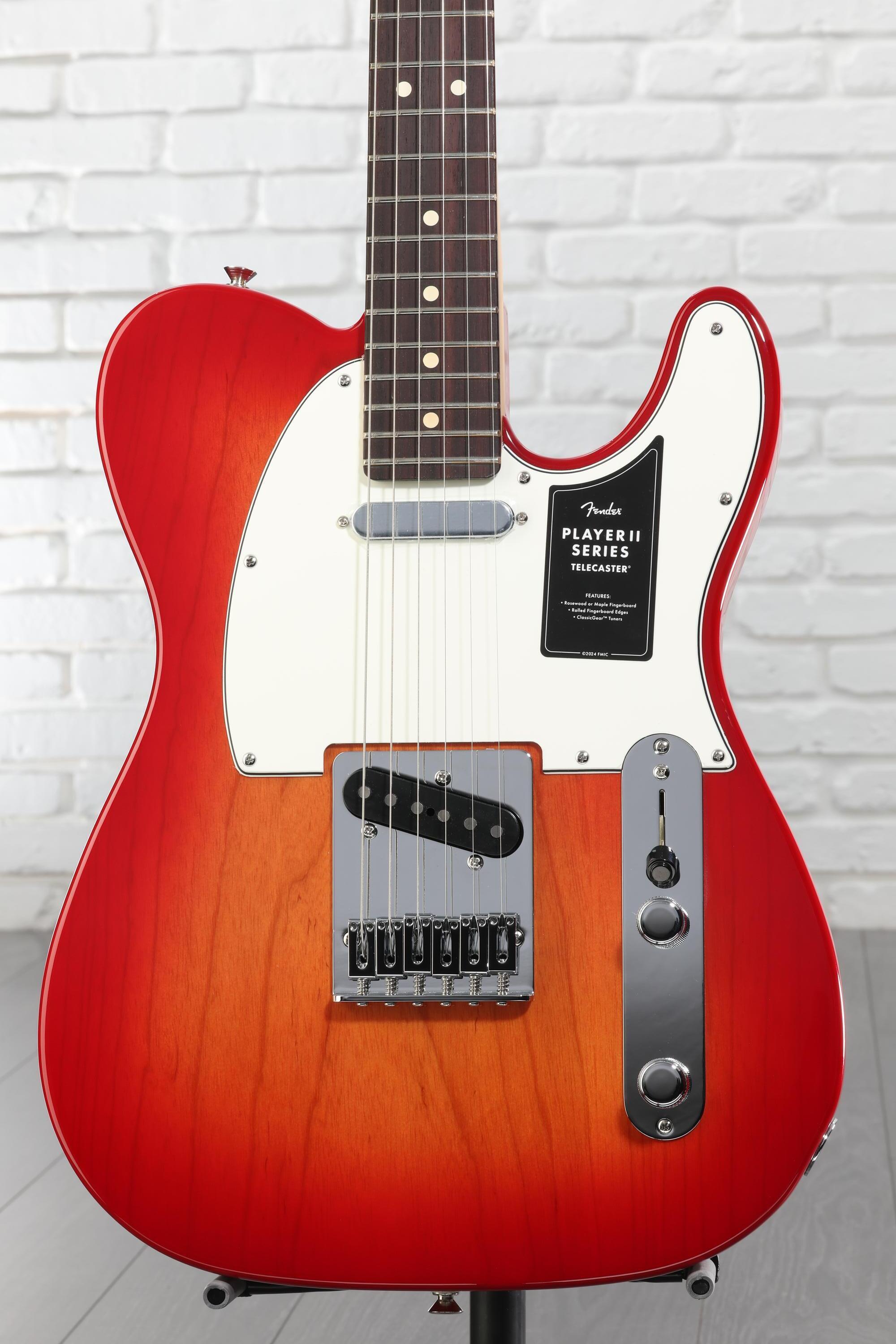 Fender Player II Telecaster Electric Guitar - Aged Cherry Burst