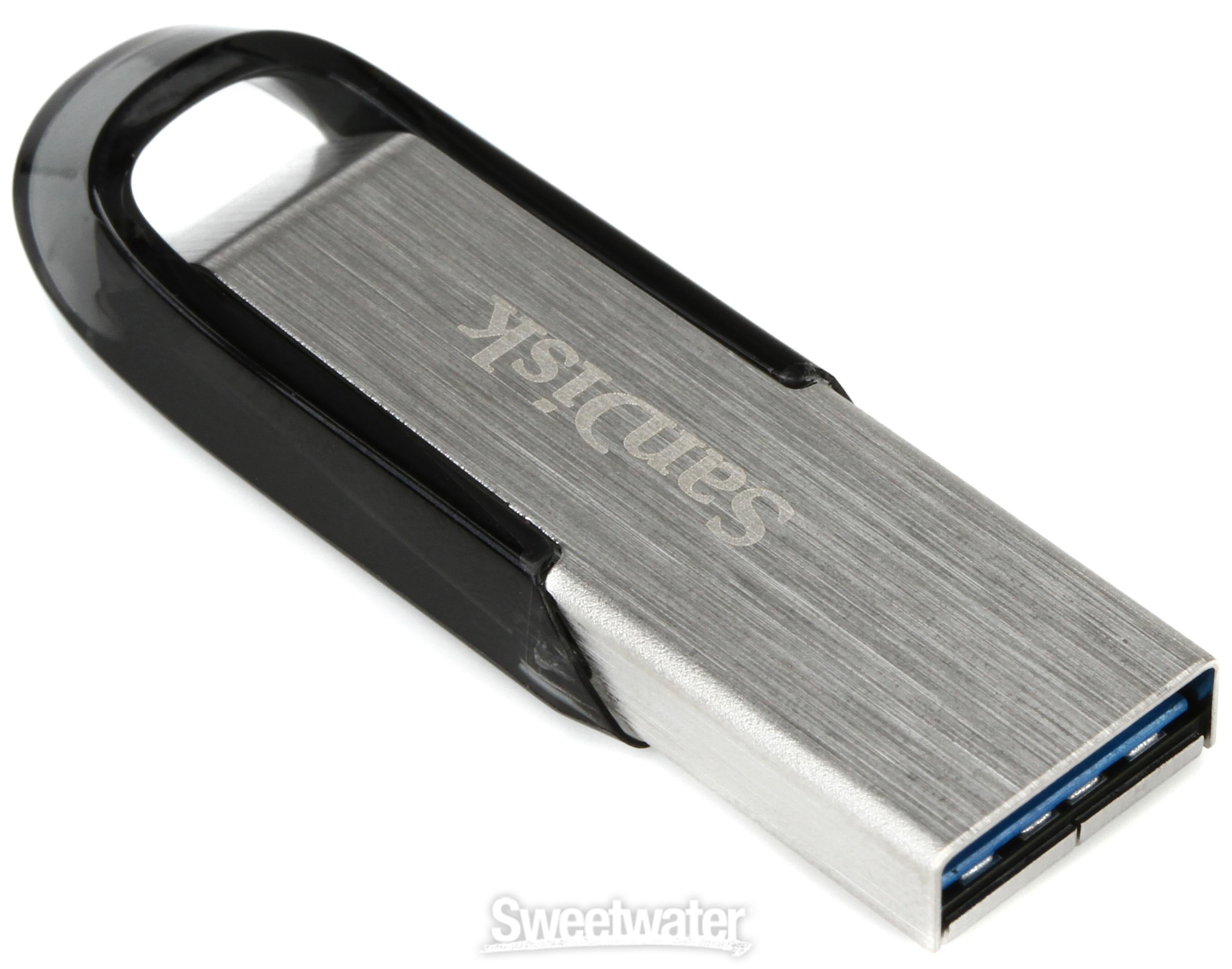 SanDisk Ultra Flair USB 3.0 Flash Drive - 128GB | Sweetwater