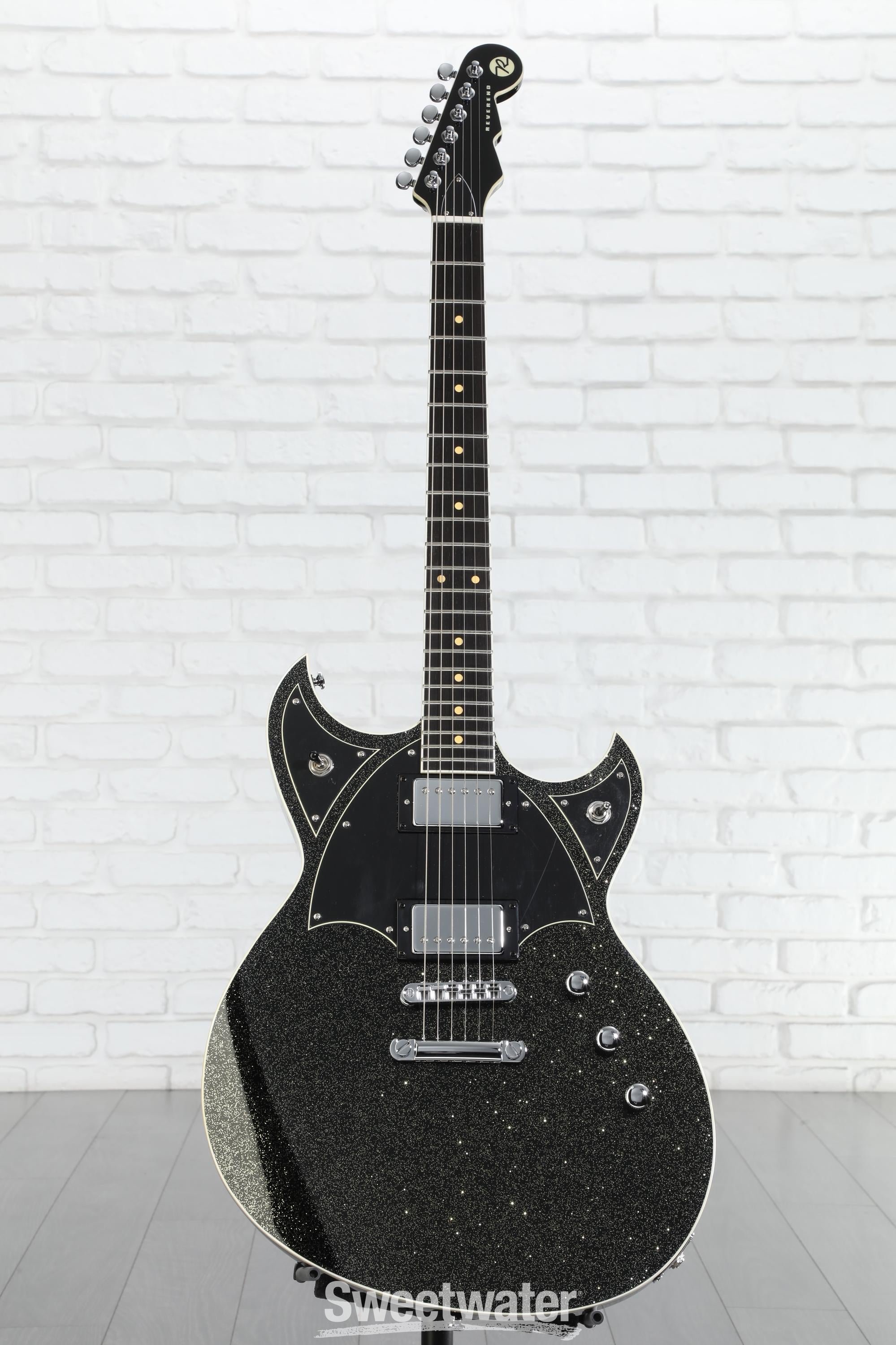 Reverend Reeves Gabrels Spacehawk HT Electric Guitar - Black