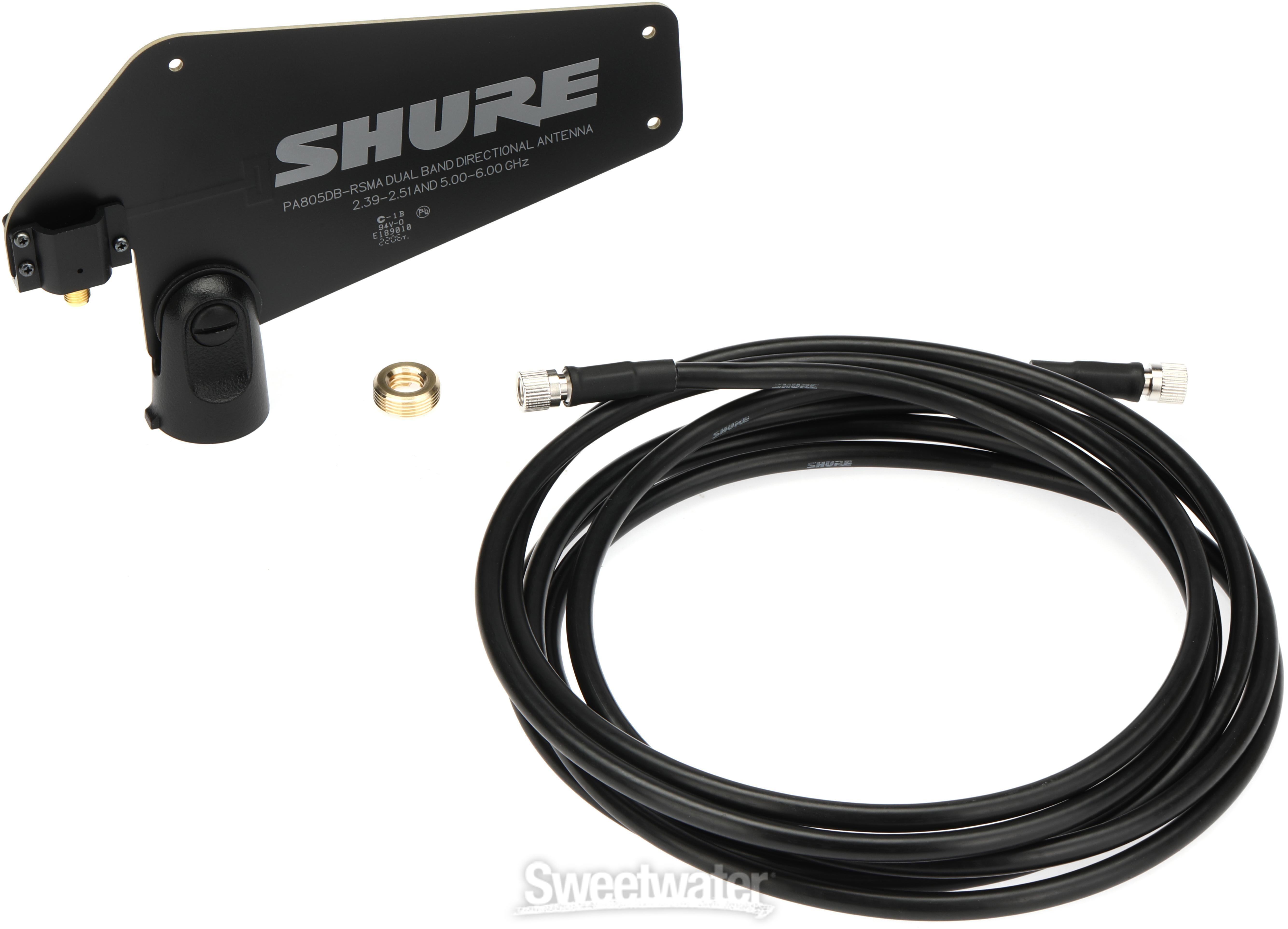 Shure PA805DB-RSMA Dual Band Passive Directional Antenna