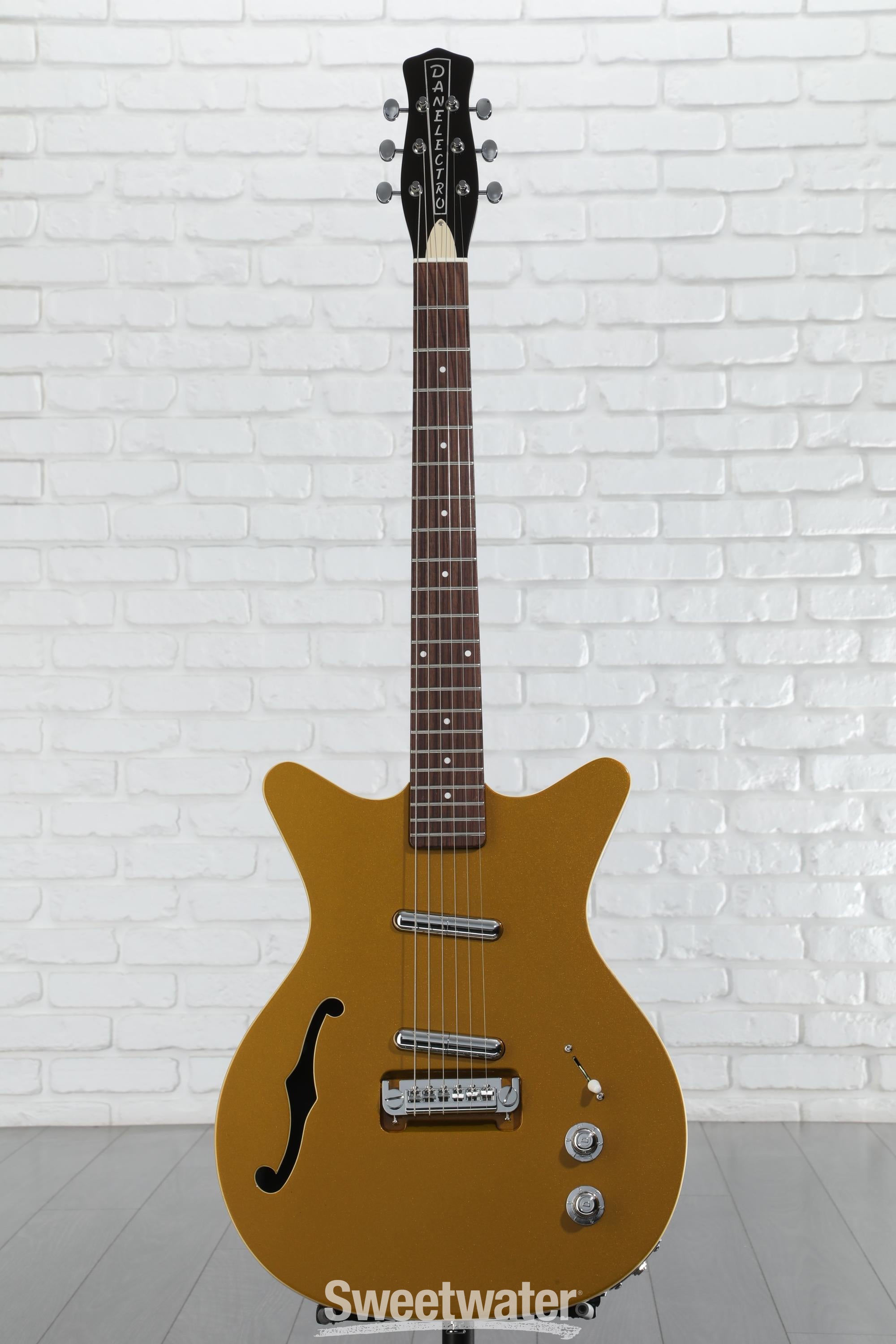 ギター danelectro 59dc 50th Amazon.com: Danelectro Stock '59 Electric Guitar - Black