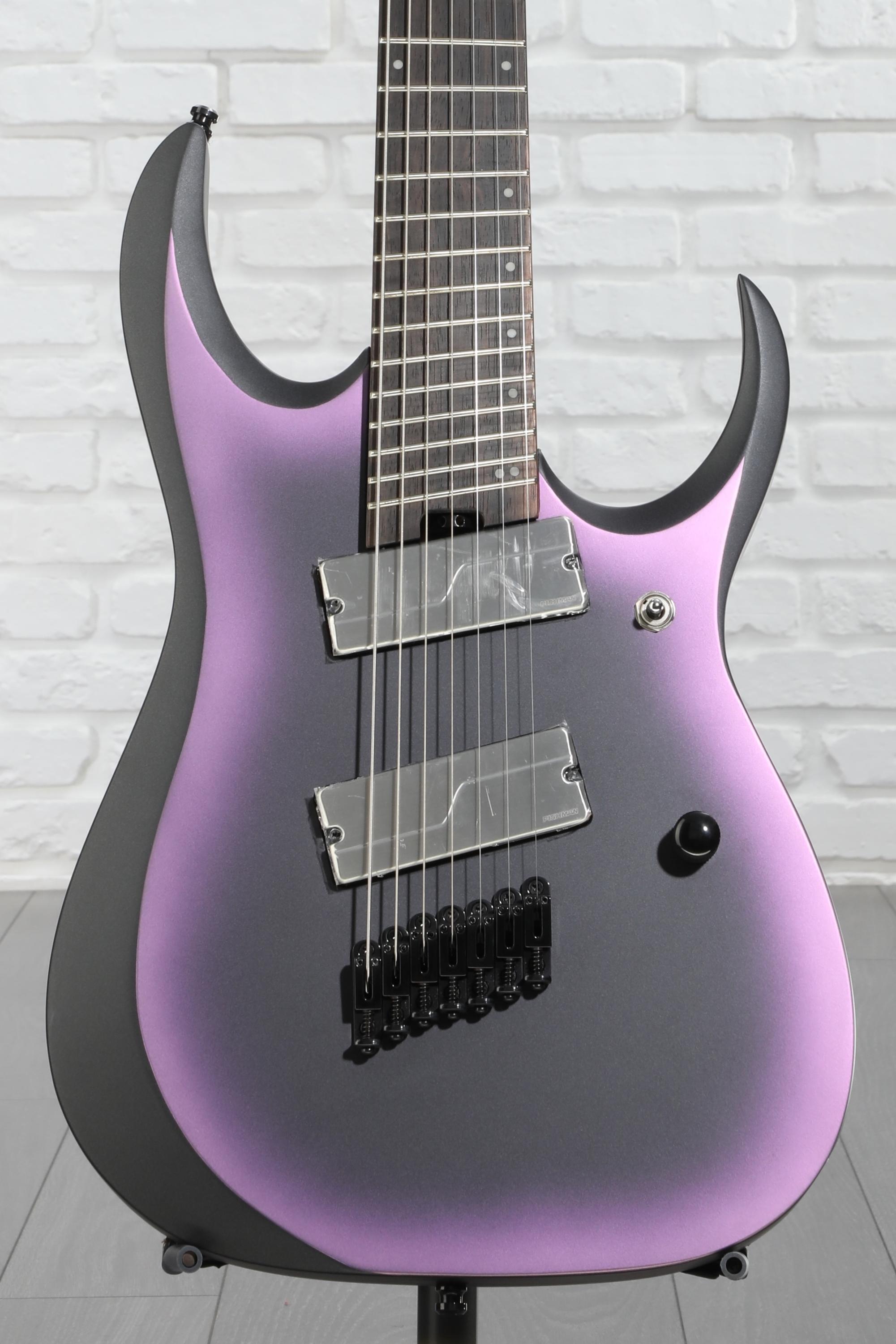 Ibanez Axion Label RGD71ALMS - Black Aurora Burst Matte