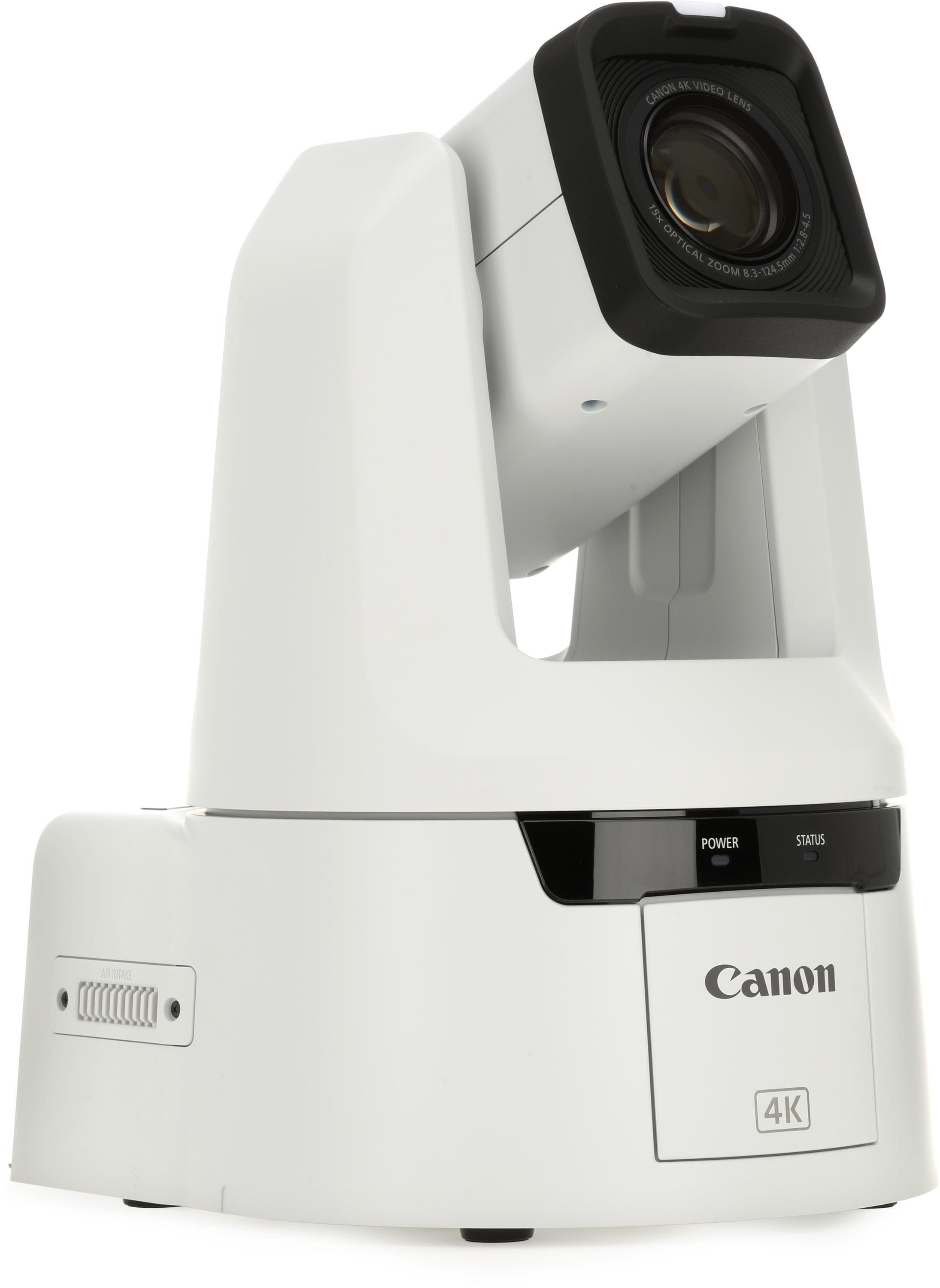 Canon CR-N500 4K UHD Indoor PTZ Camera - White | Sweetwater