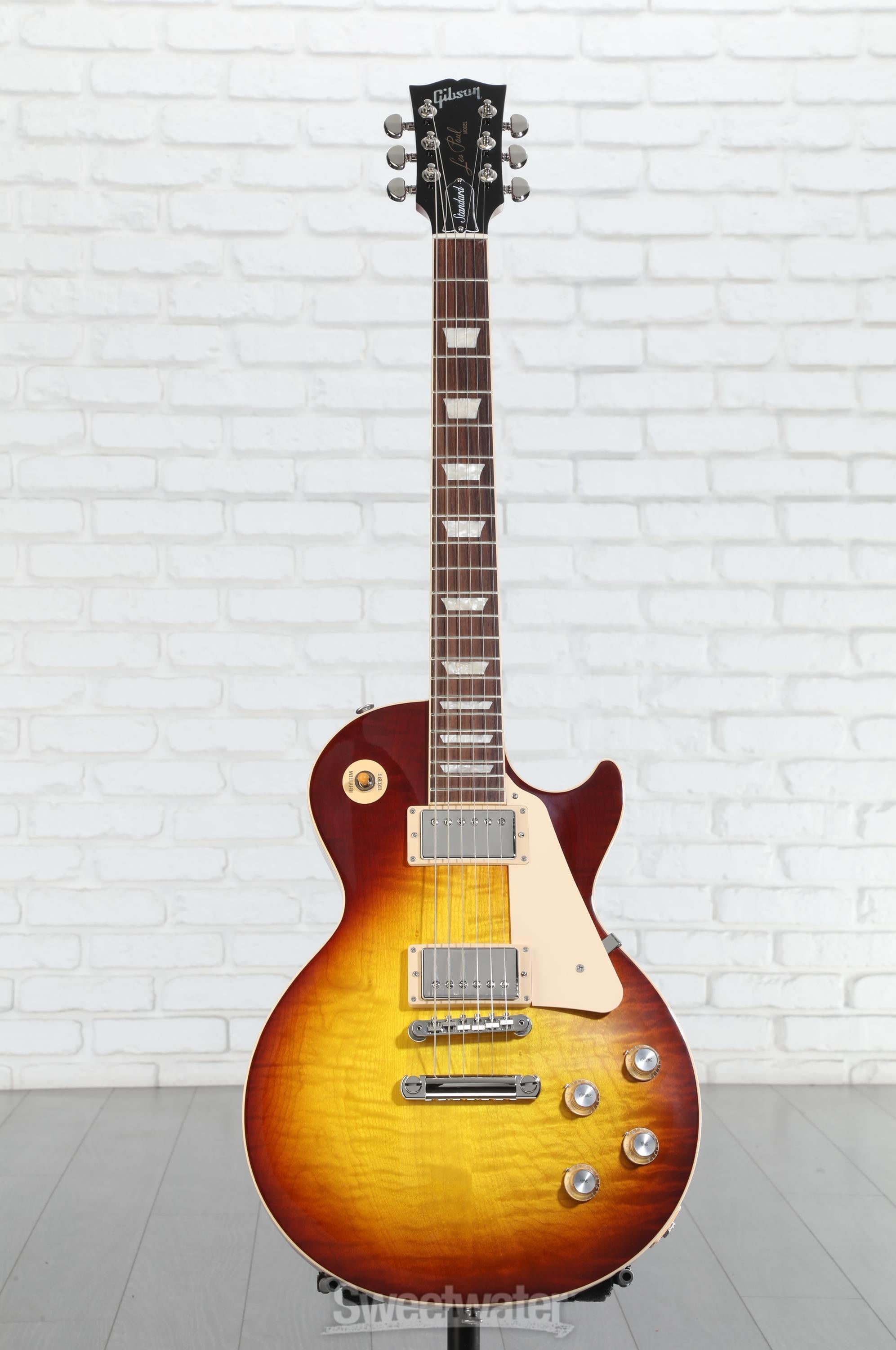 Gibson Les Paul Standard '60s Electric Guitar - Iced Tea | Sweetwater