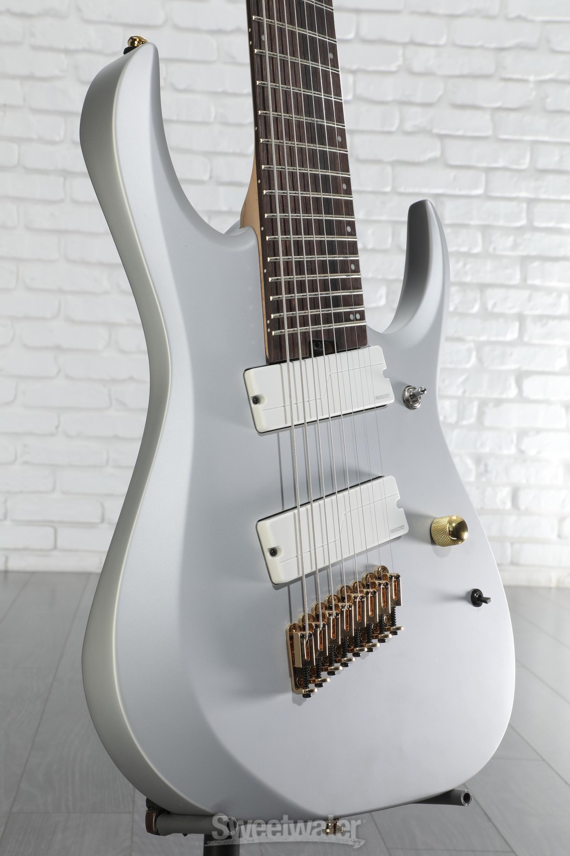 Ibanez Axe Design Lab RGDMS8 Multi-scale 8-string Electric Guitar - Classic Silver Matte