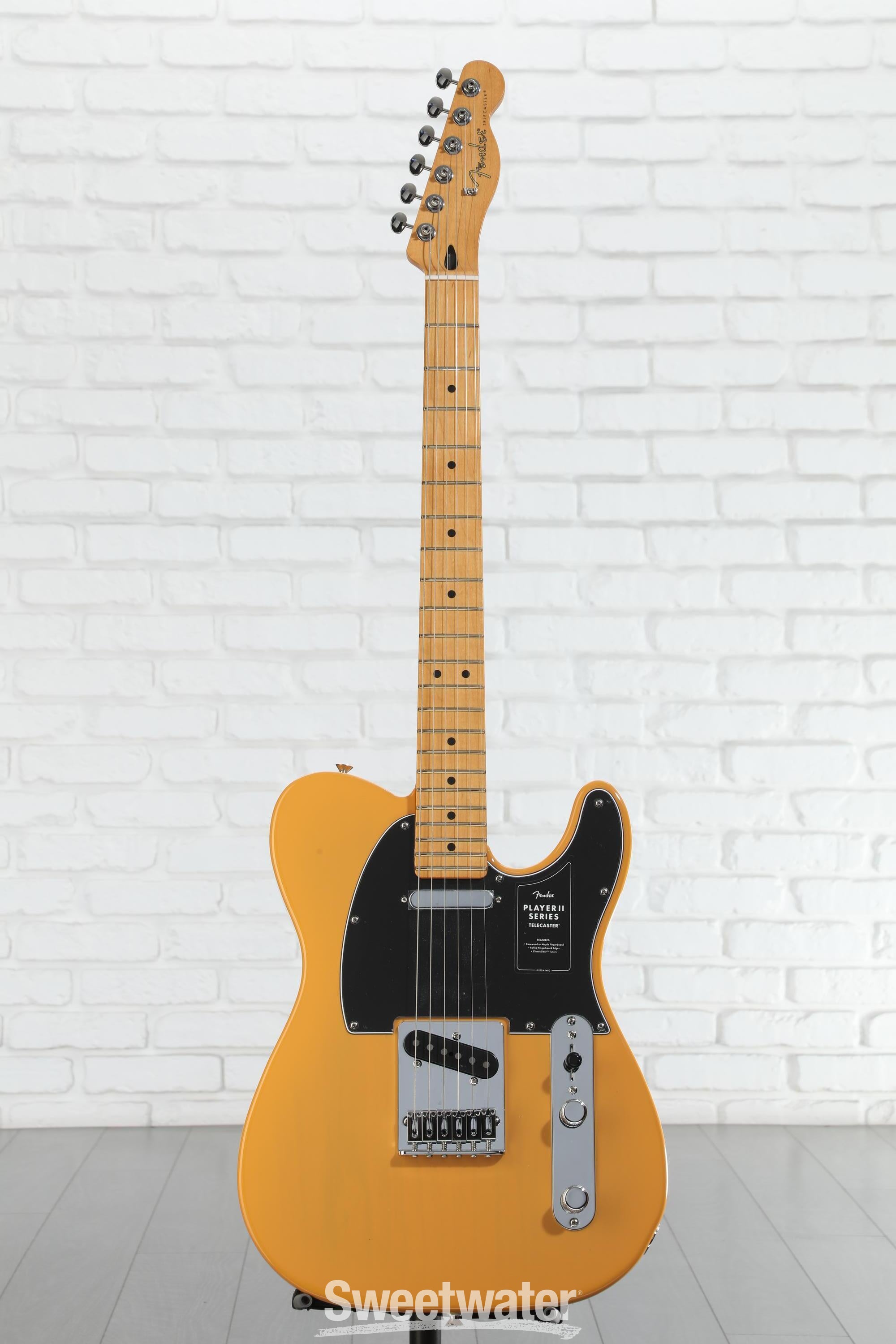 ギター Fender Player II Telecaster Butterscotch Fender Player II Telecaster Electric Guitar - Butterscotch