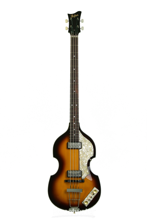 Hofner '62 Custom Shop Violin Bass Sweetwater Exclusive - Tobacco
