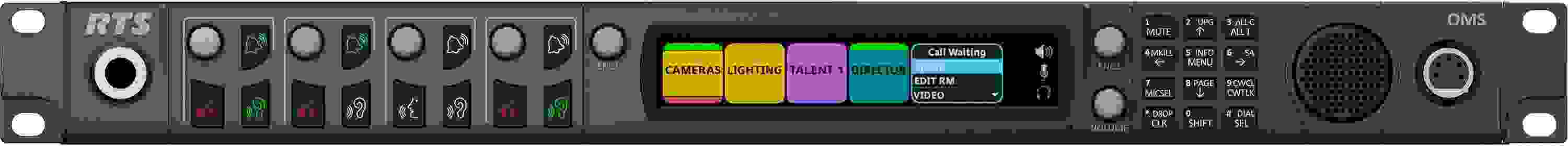 RTS OMS OMNEO Analog+ Main Station - 4-pin Female XLR