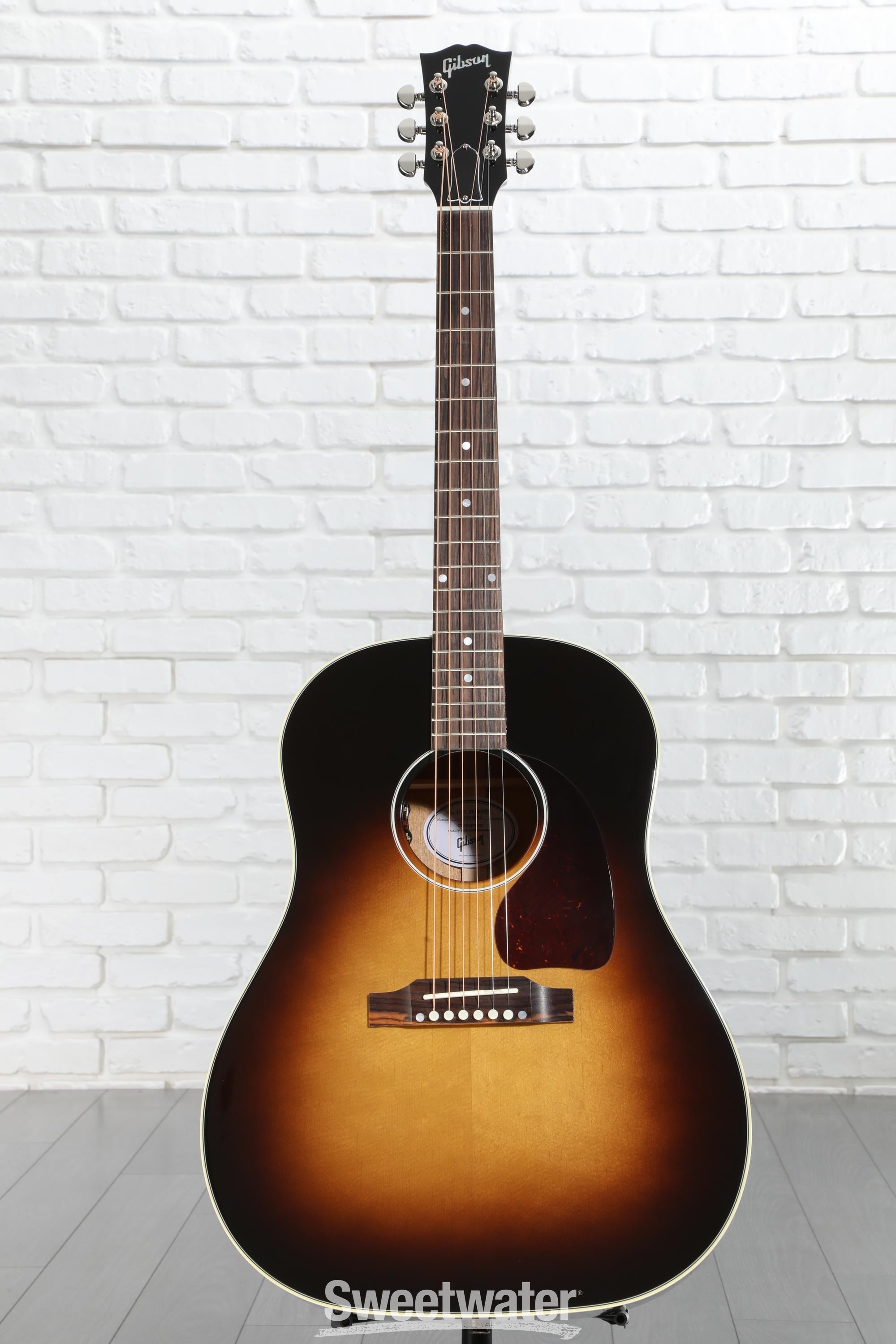 Gibson J-45 Standard サンバースト Gibson Acoustic J-45 Standard Acoustic Guitar - Vintage Sunburst