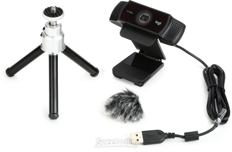 Camara Webcam Logitech C922 Full Hd Stream Con Tripode - Promart
