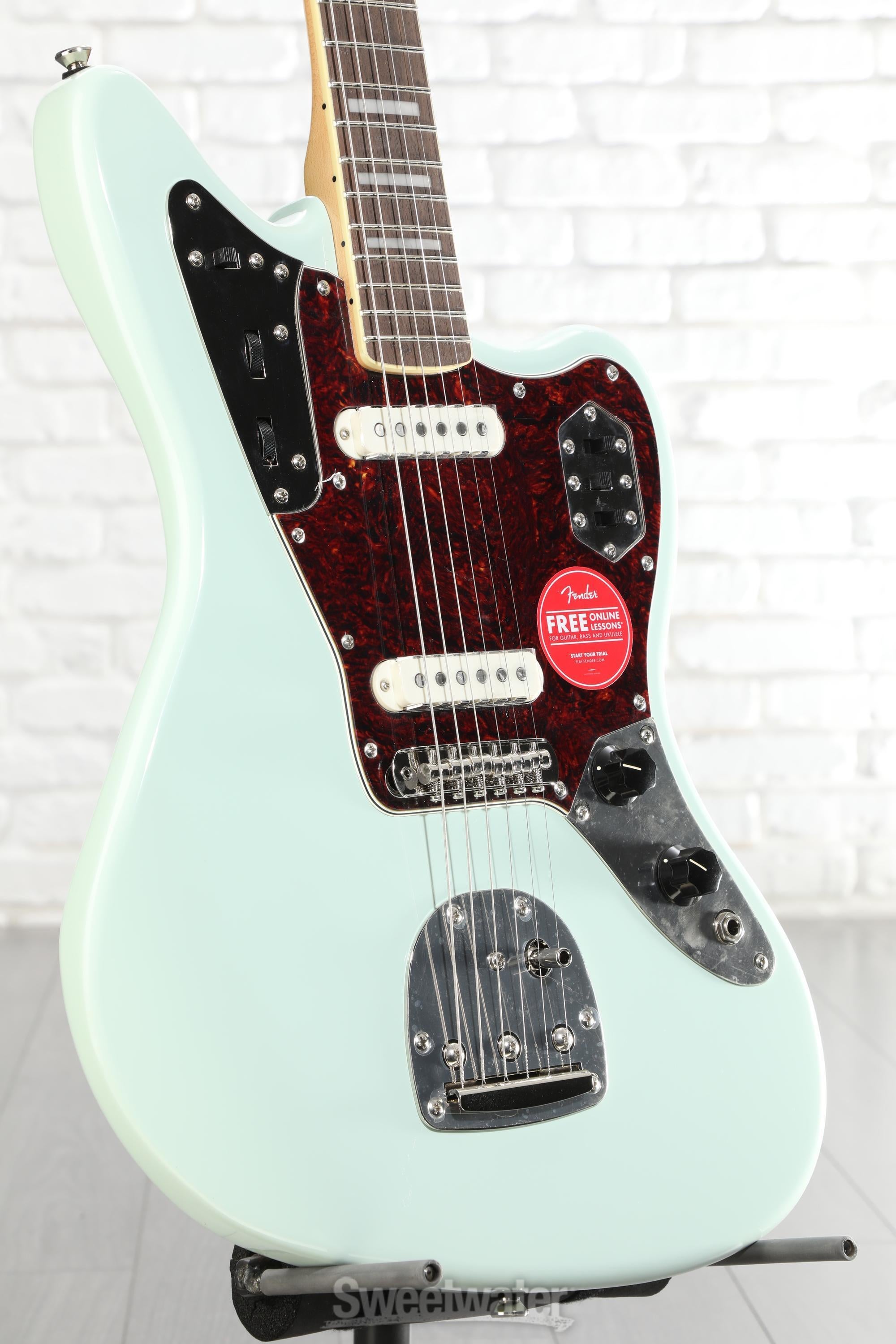 Squier Classic Vibe '70s Jaguar - Surf Green | Sweetwater