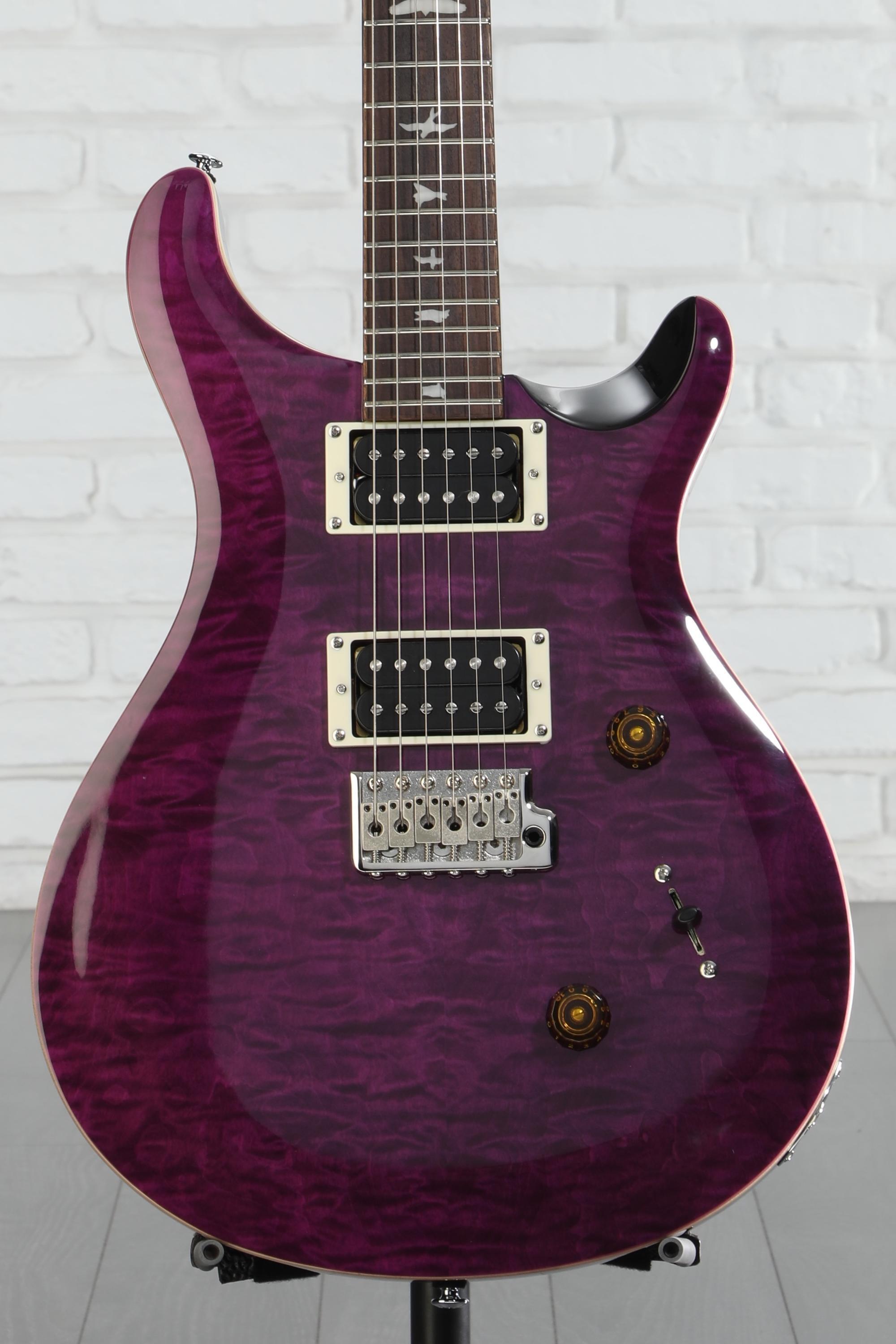 PRS SE Custom 24 Electric Guitar - Amethyst, Sweetwater