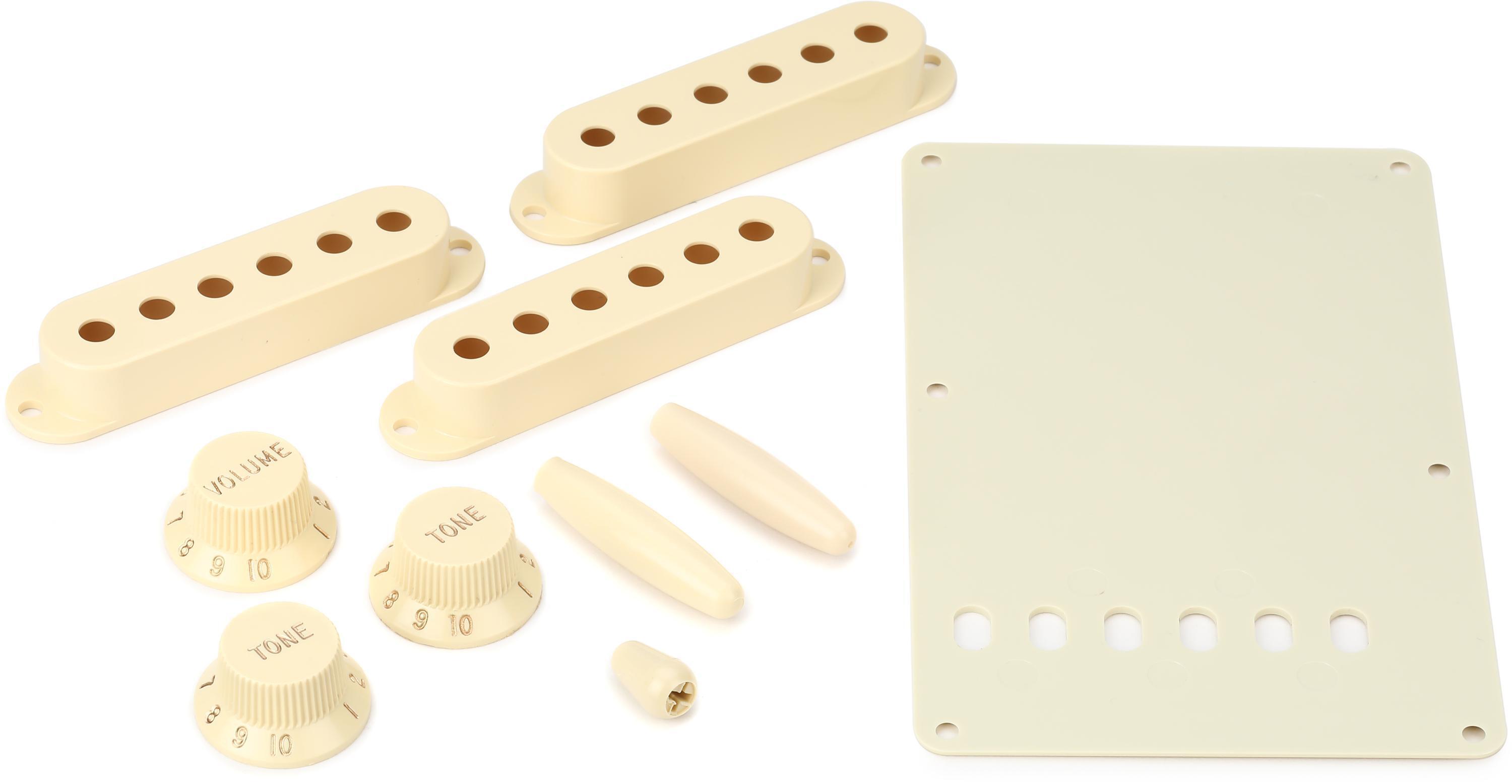 Photo of Fender Stratocaster Accessory Kit - Aged White