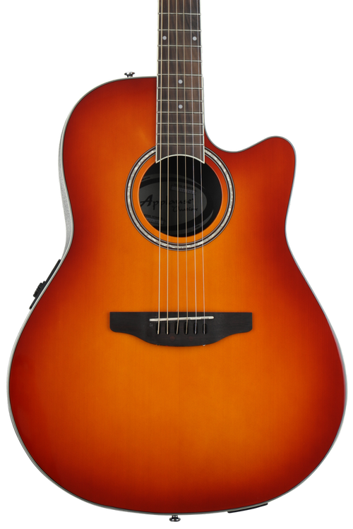 Ovation Applause AB24II Balladeer, Mid-depth Acoustic-Electric