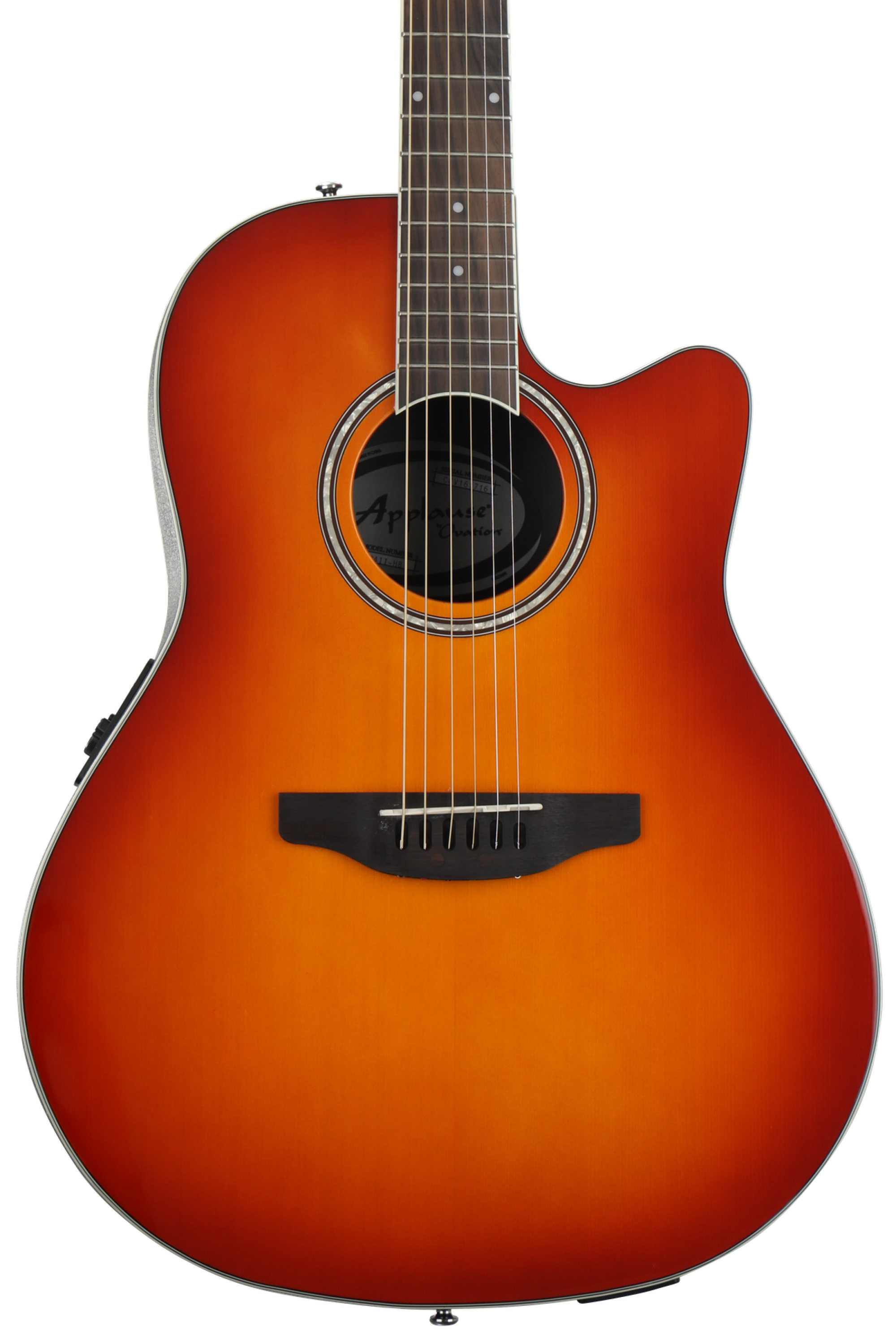 Ovation Applause AB24II Balladeer, Mid-depth Acoustic-Electric
