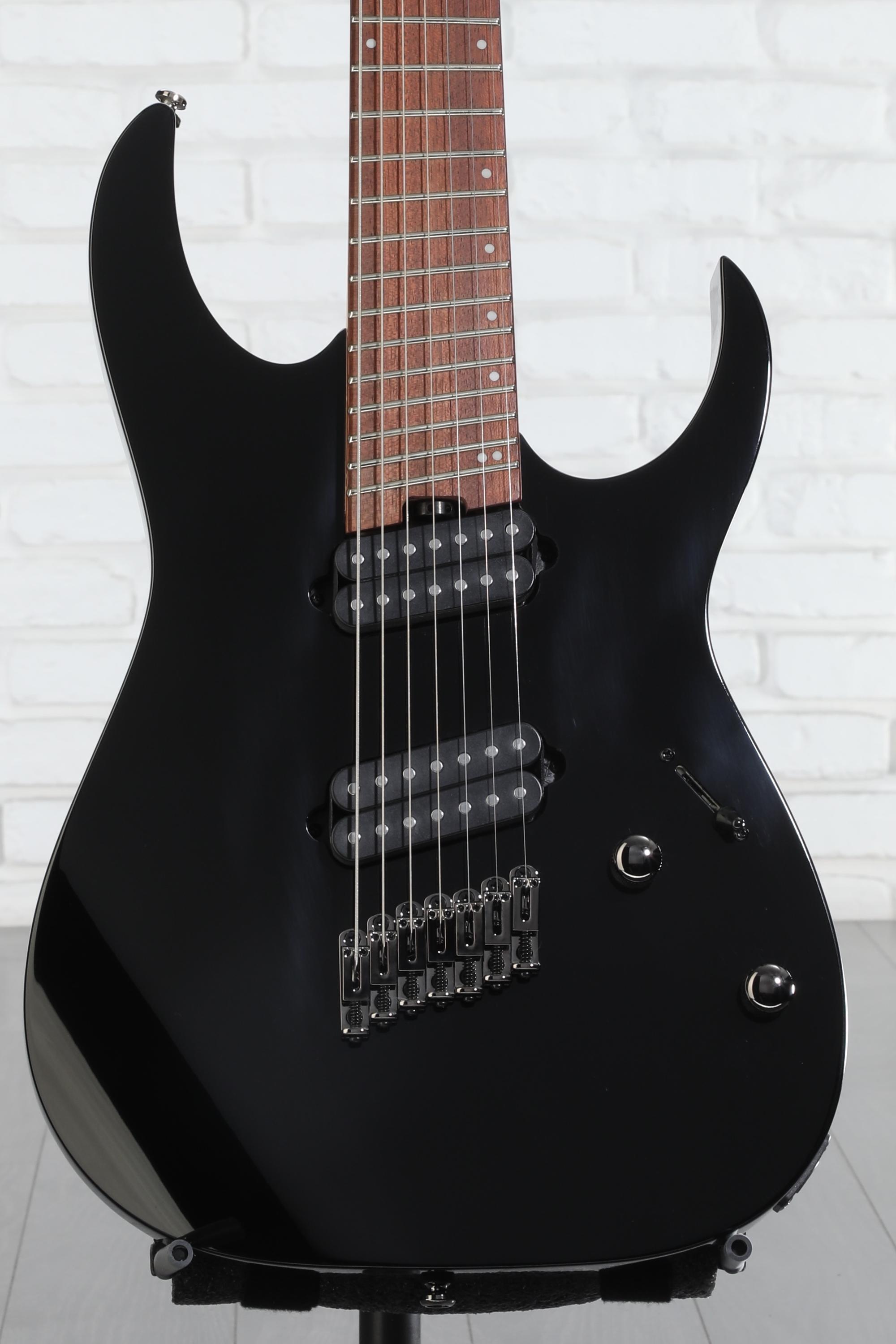 ギター IBANEZ RGMS7 PB Ibanez RGMS7 7-string Electric Guitar - Black | Sweetwater