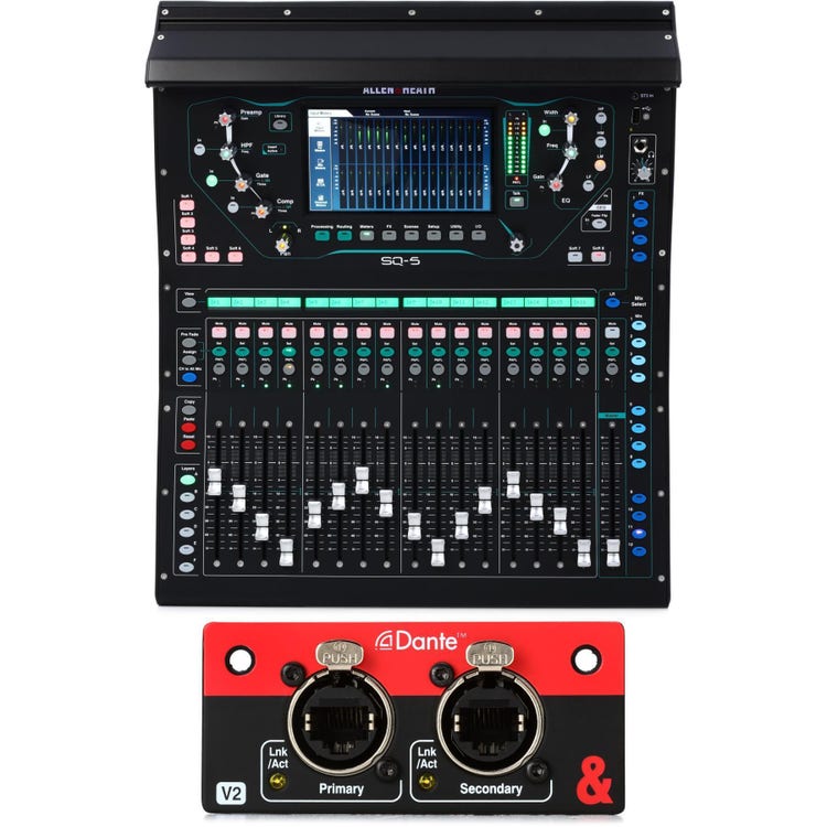 Allen & Heath SQ-5 Digital Mixer with ME-1 2-Pack