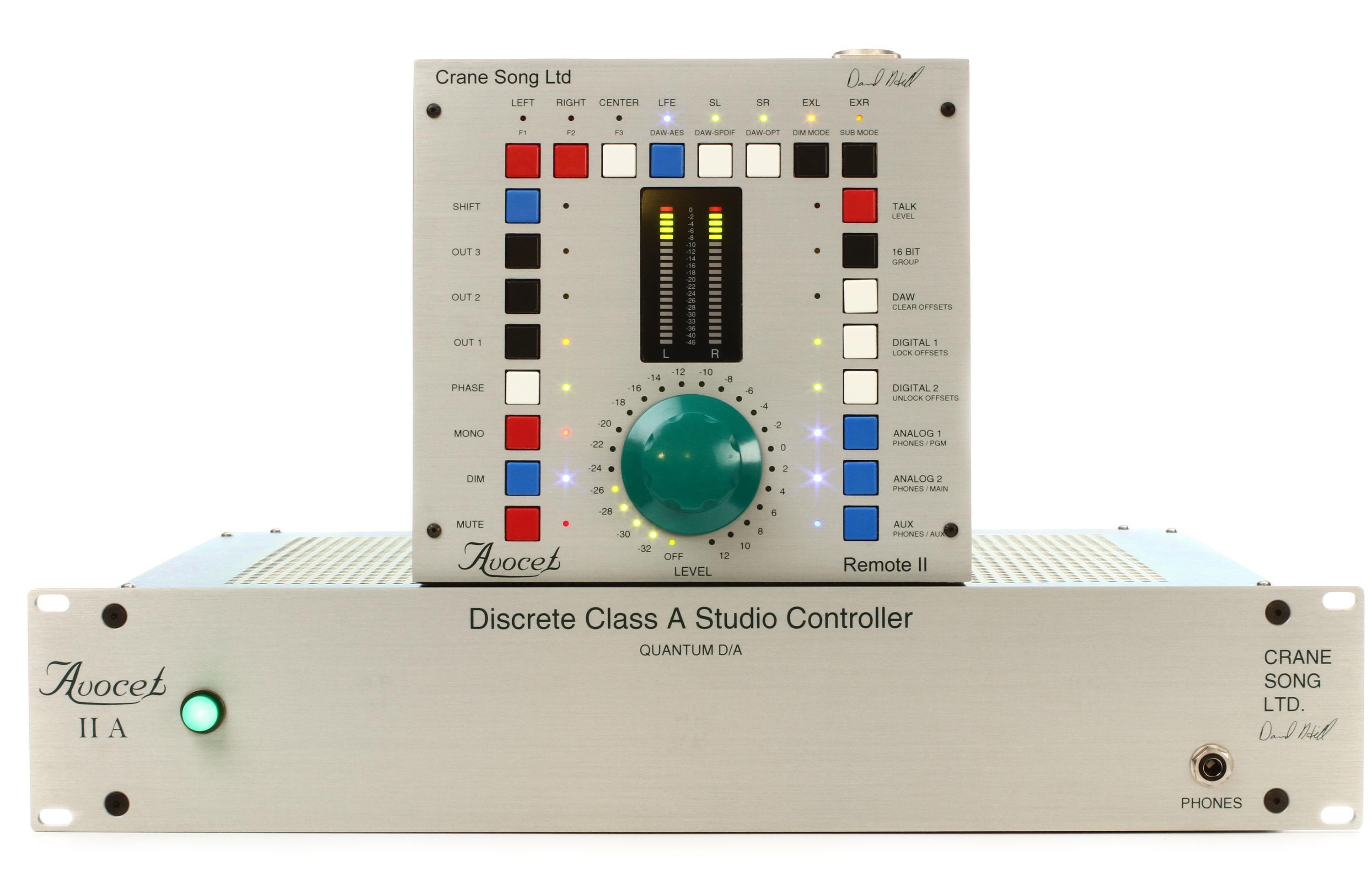 Crane Song Avocet IIA Monitor Controller | Sweetwater