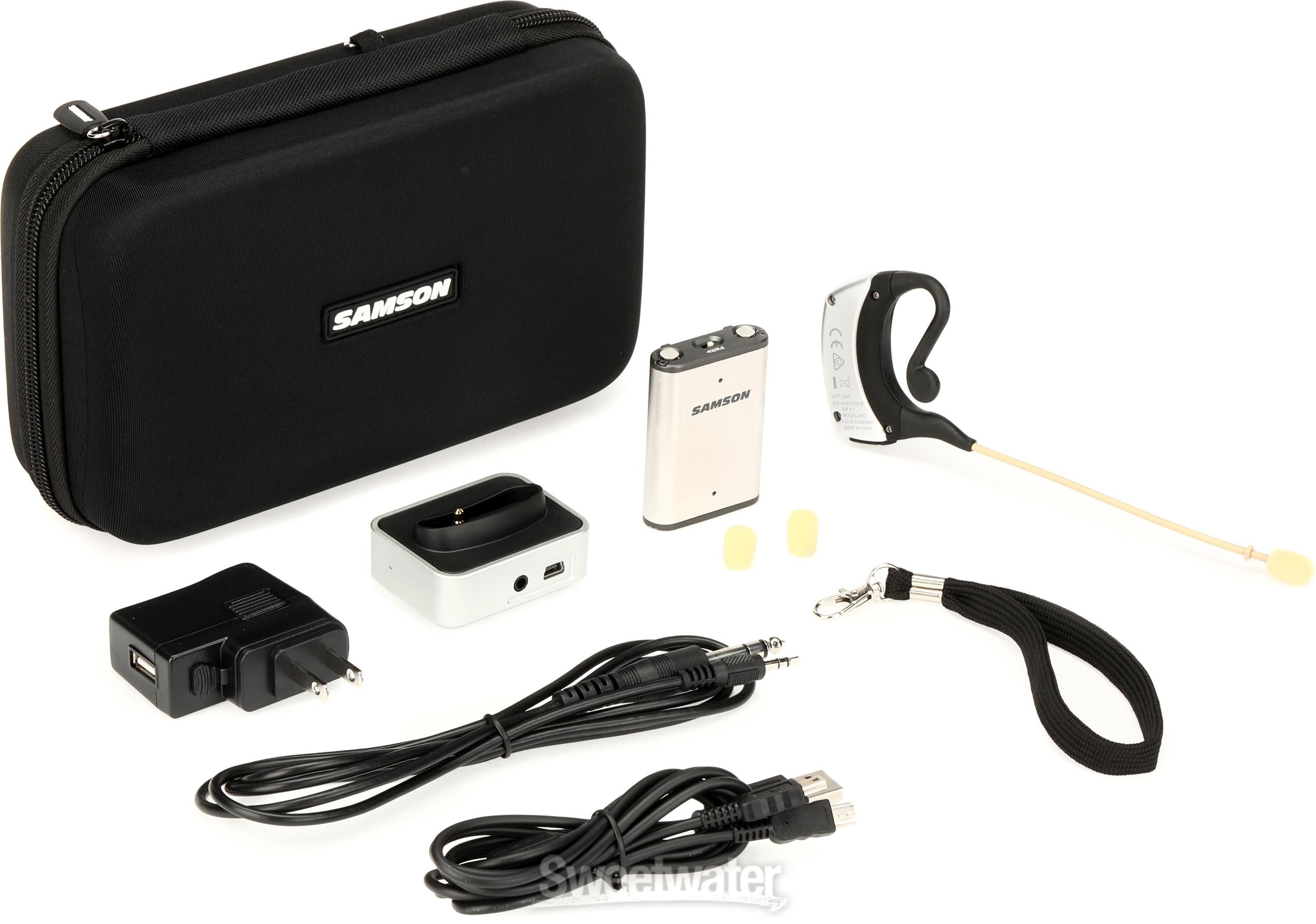 Samson AirLine Micro Wireless Earset System - K1 Band (489.050 MHz