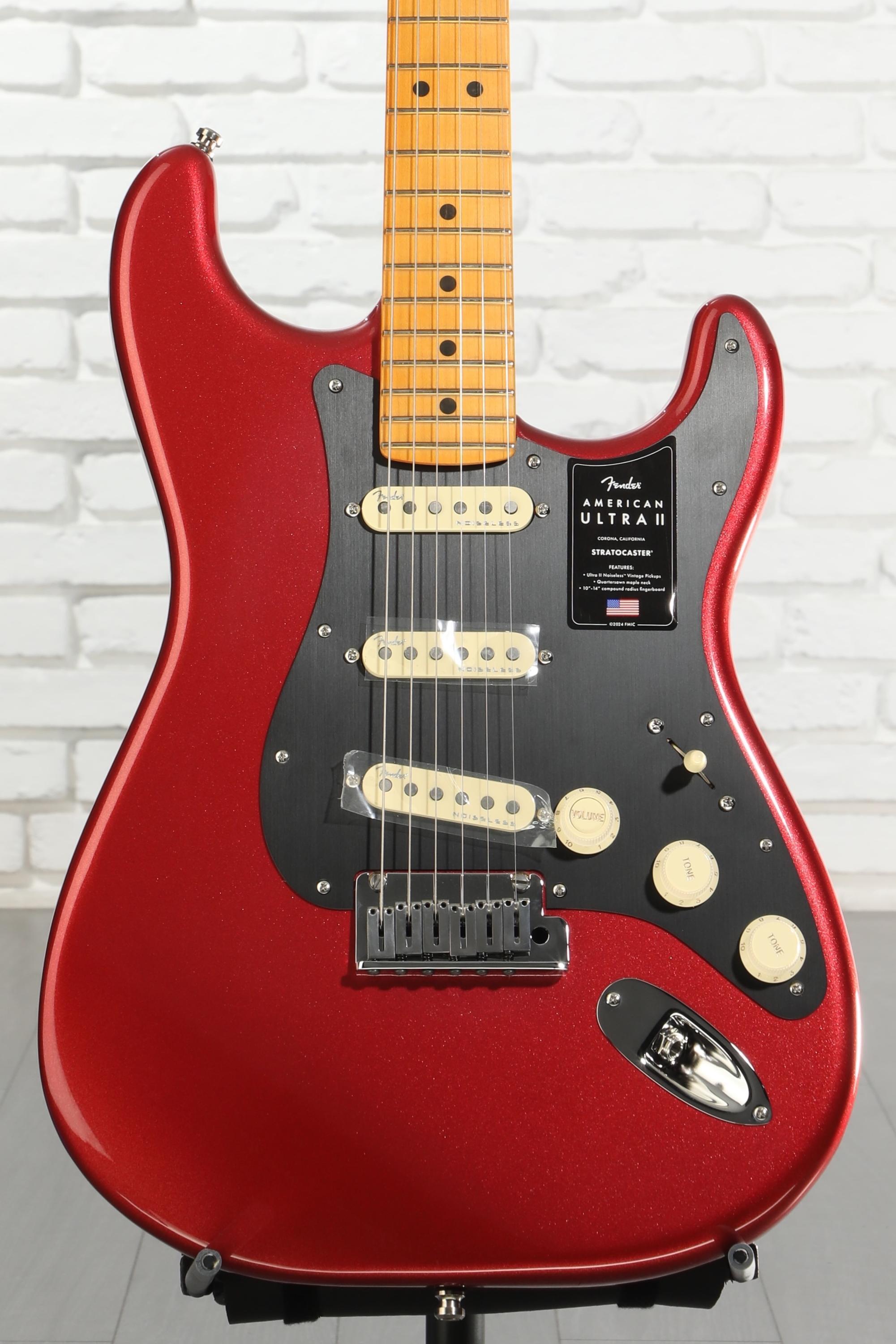 Fender American Ultra II Stratocaster Electric Guitar - Sinister