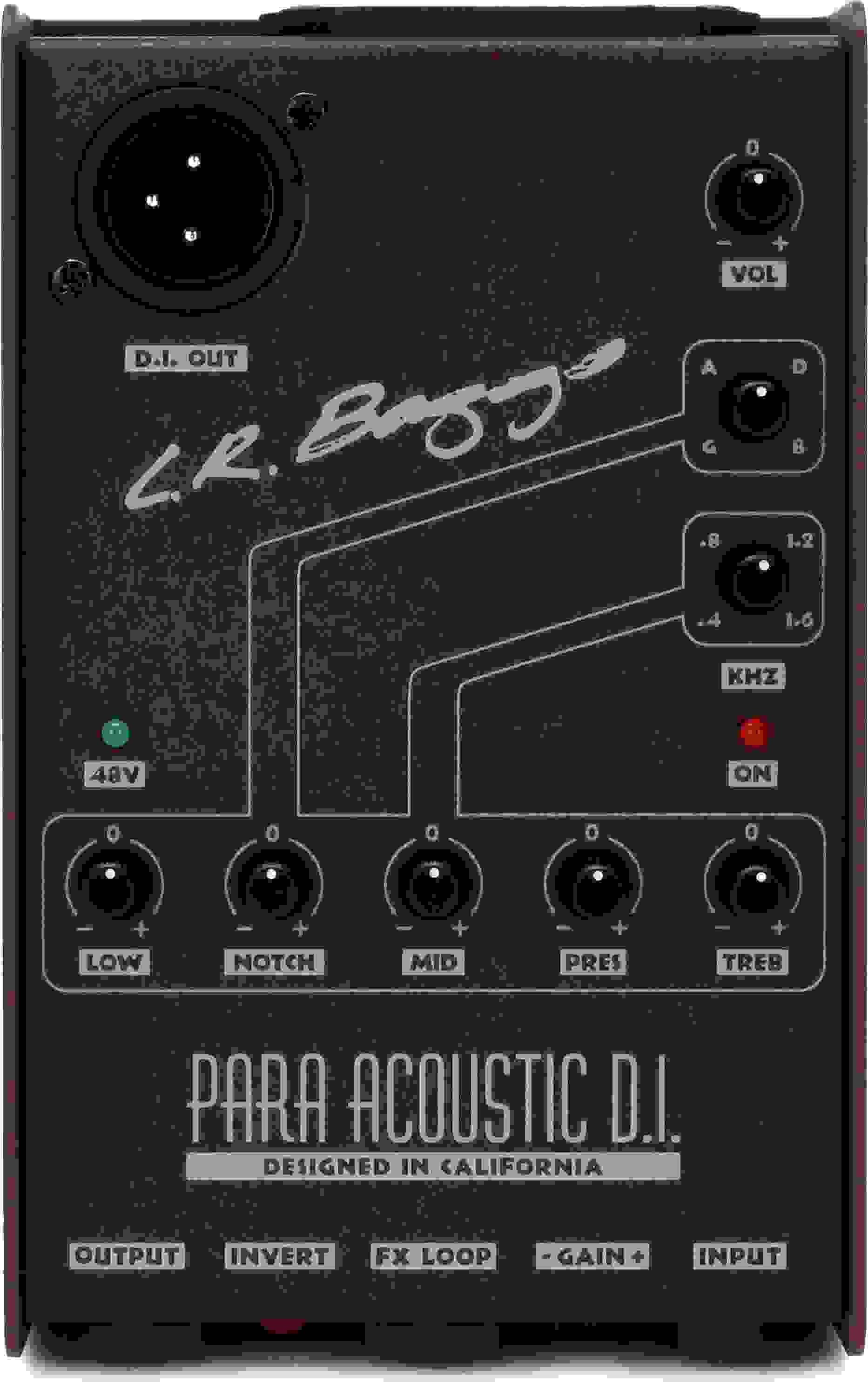 LR Baggs Para DI Acoustic Guitar Preamp