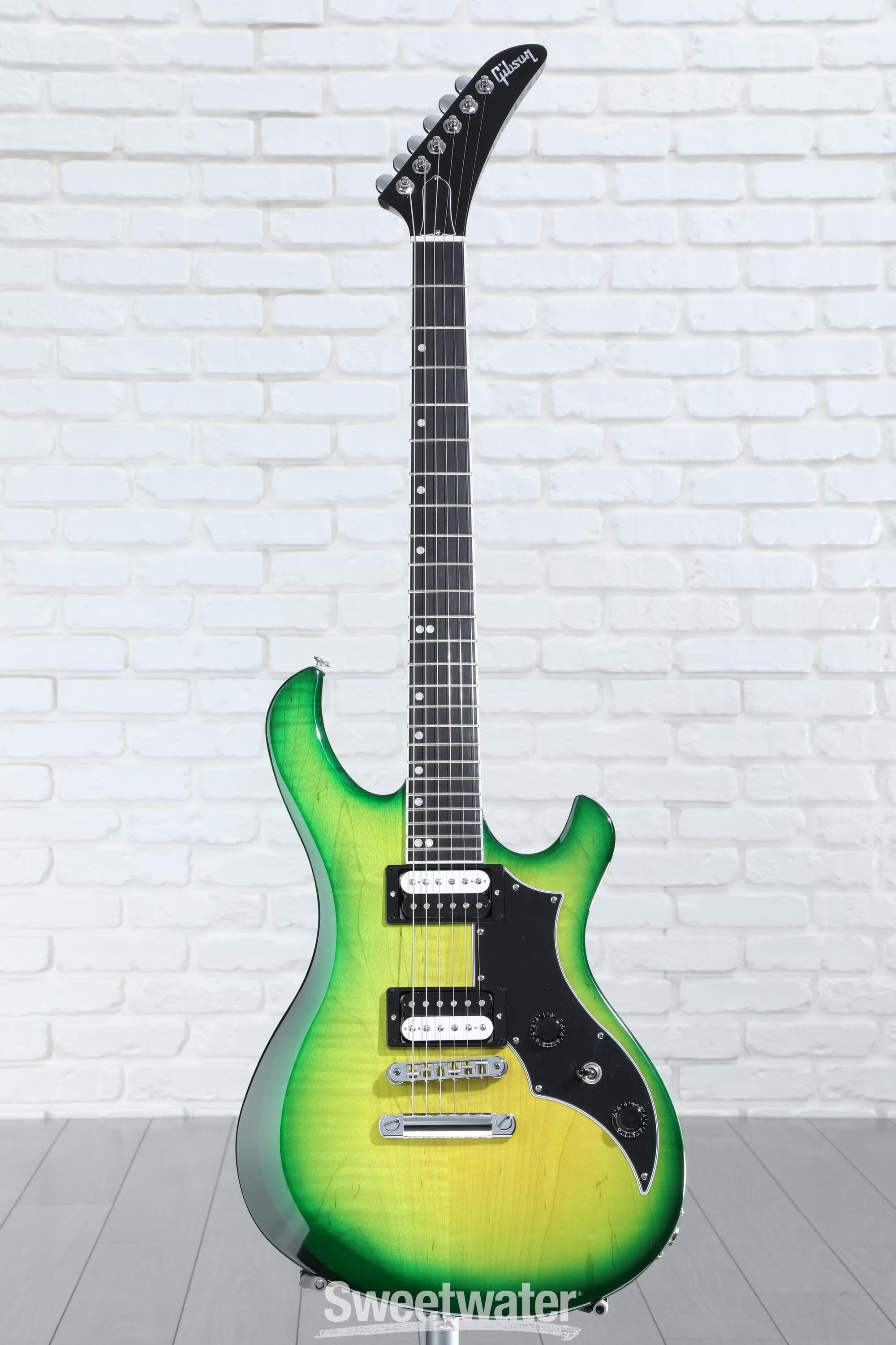 Gibson Victory Figured Top Electric Guitar - Iguana Burst | Sweetwater