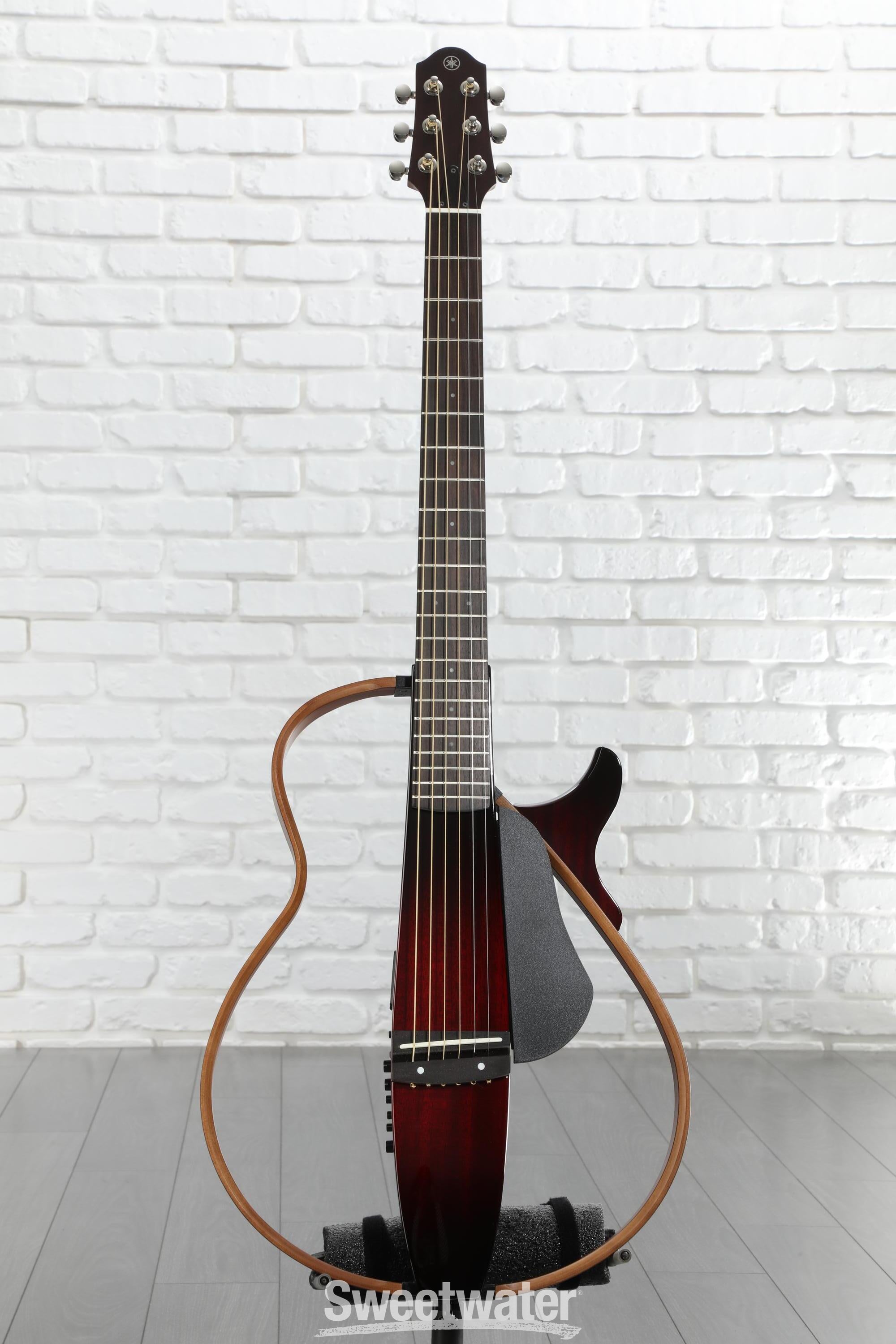 Yamaha SLG200S Silent Guitar - Crimson Red Burst | Sweetwater