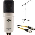 Photo of Universal Audio SC-1 Standard Condenser Microphone with Hemisphere Mic Modeling Stand and Cable Bundle