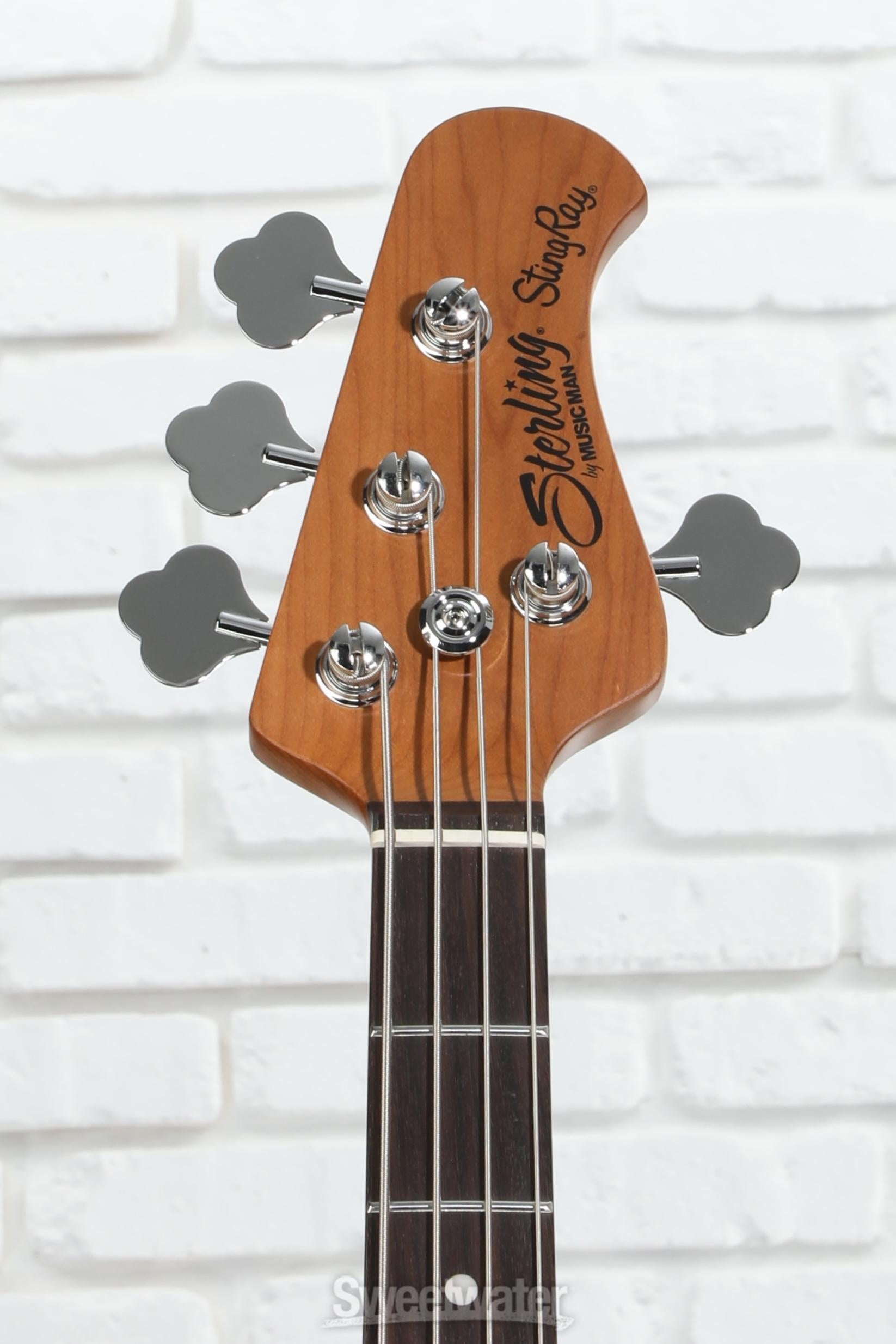 【9238】STERLING by MUSIC MAN RAY34 BK Sterling By Music Man StingRay RAY34 Bass Guitar - Black