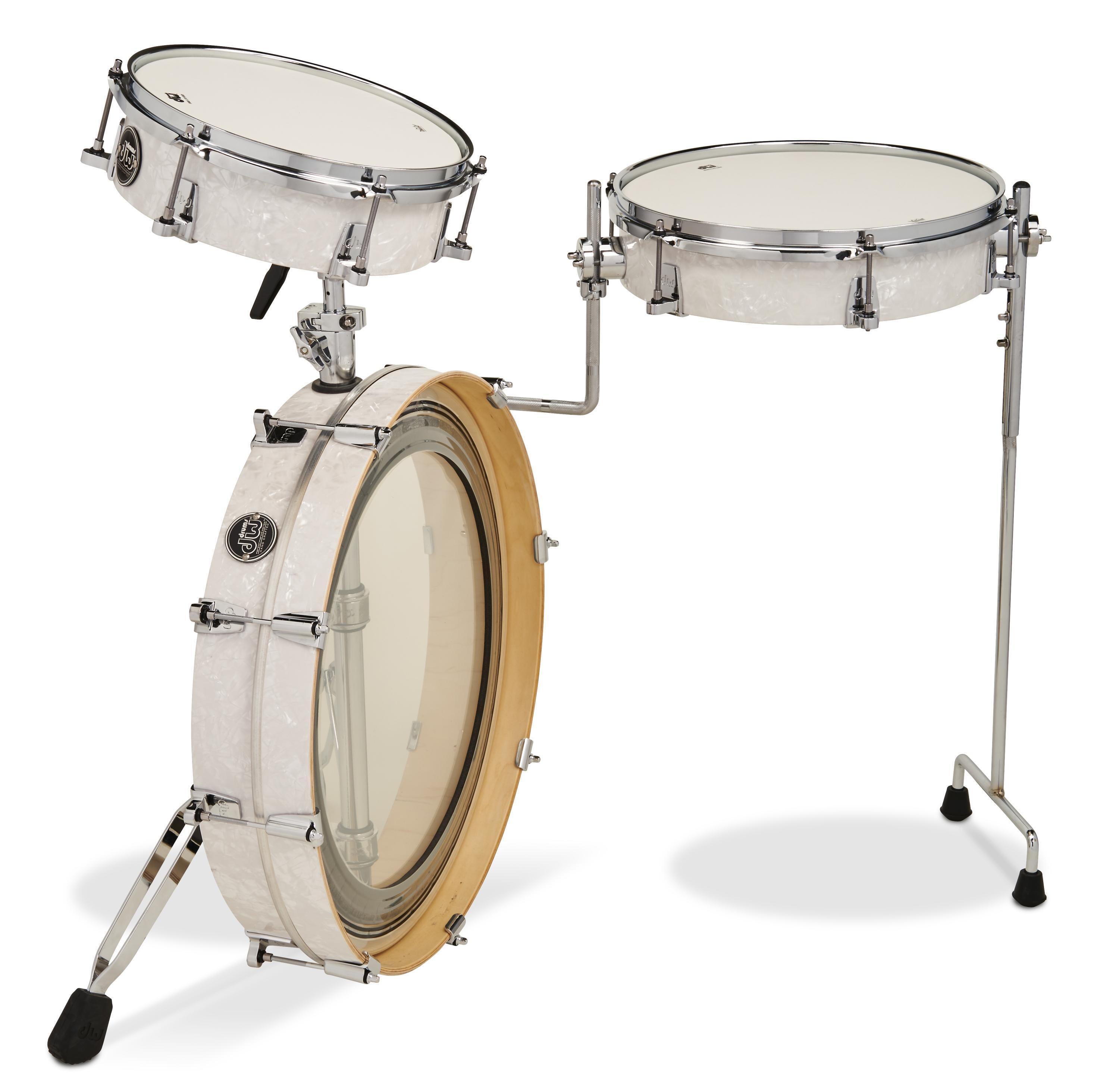 Dw Performance Series Low Pro 3 Piece Shell Pack White Marine Finish Ply Sweetwater 