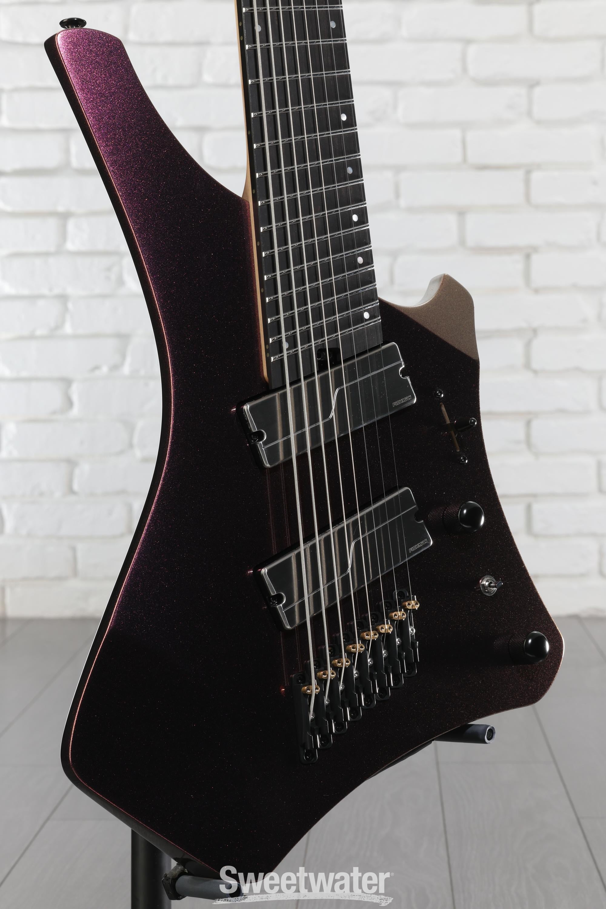 Ibanez Alpha A528 Multi-scale 8-string Electric Guitar - Coral