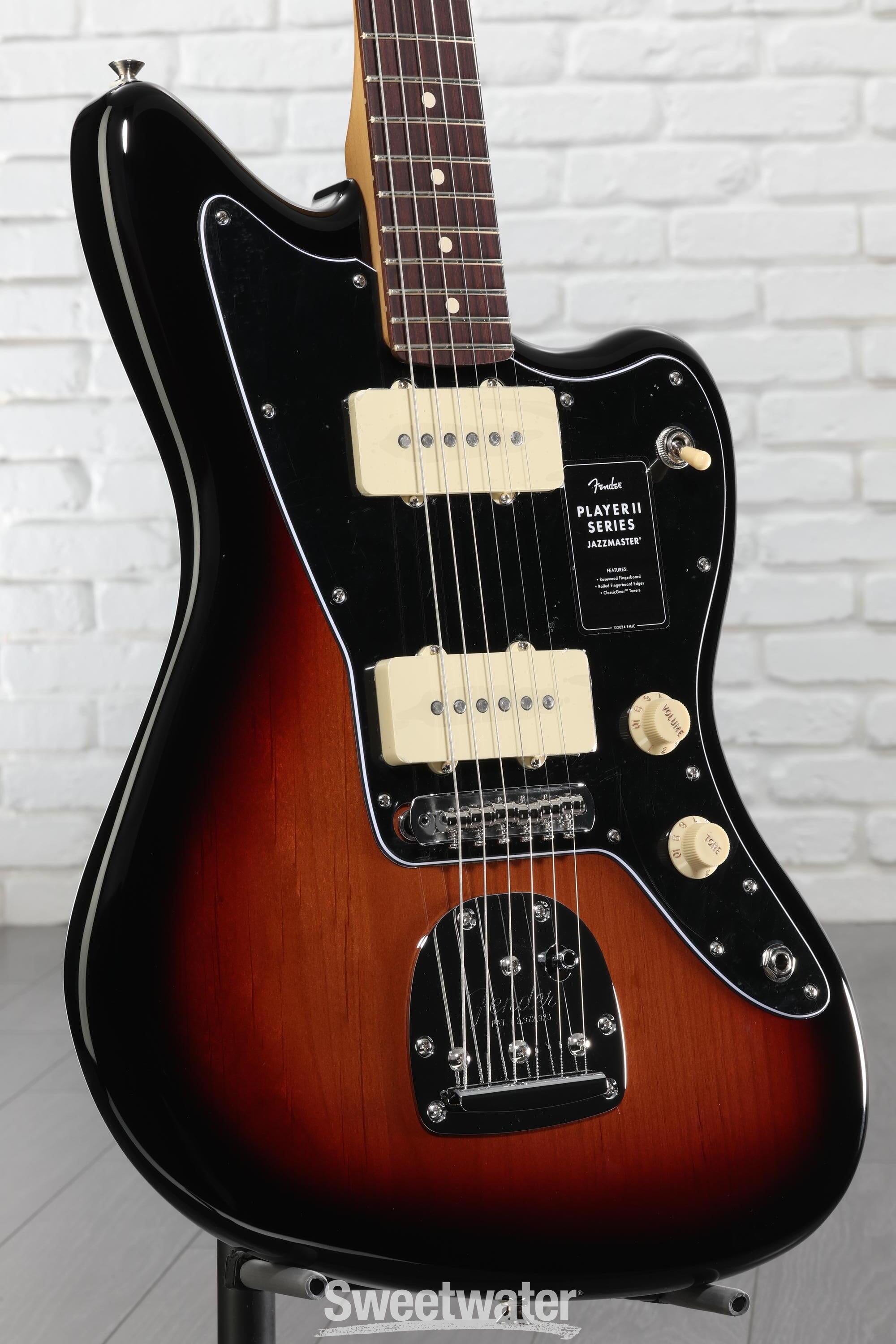 Fender Player II Jazzmaster Electric Guitar - 3-color Sunburst