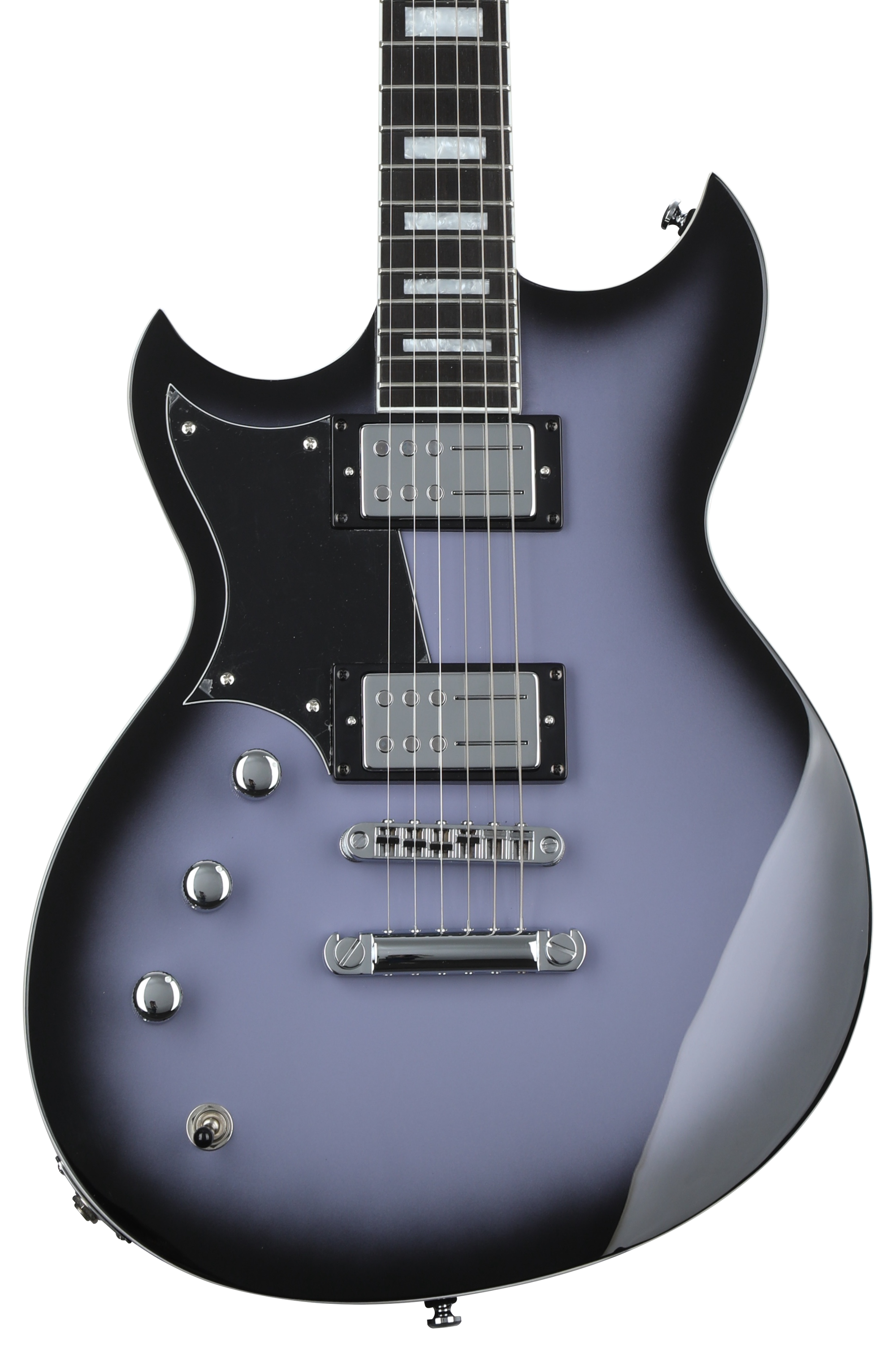 Reverend Sensei RA Left-Handed Solidbody Electric Guitar - Periwinkle Burst