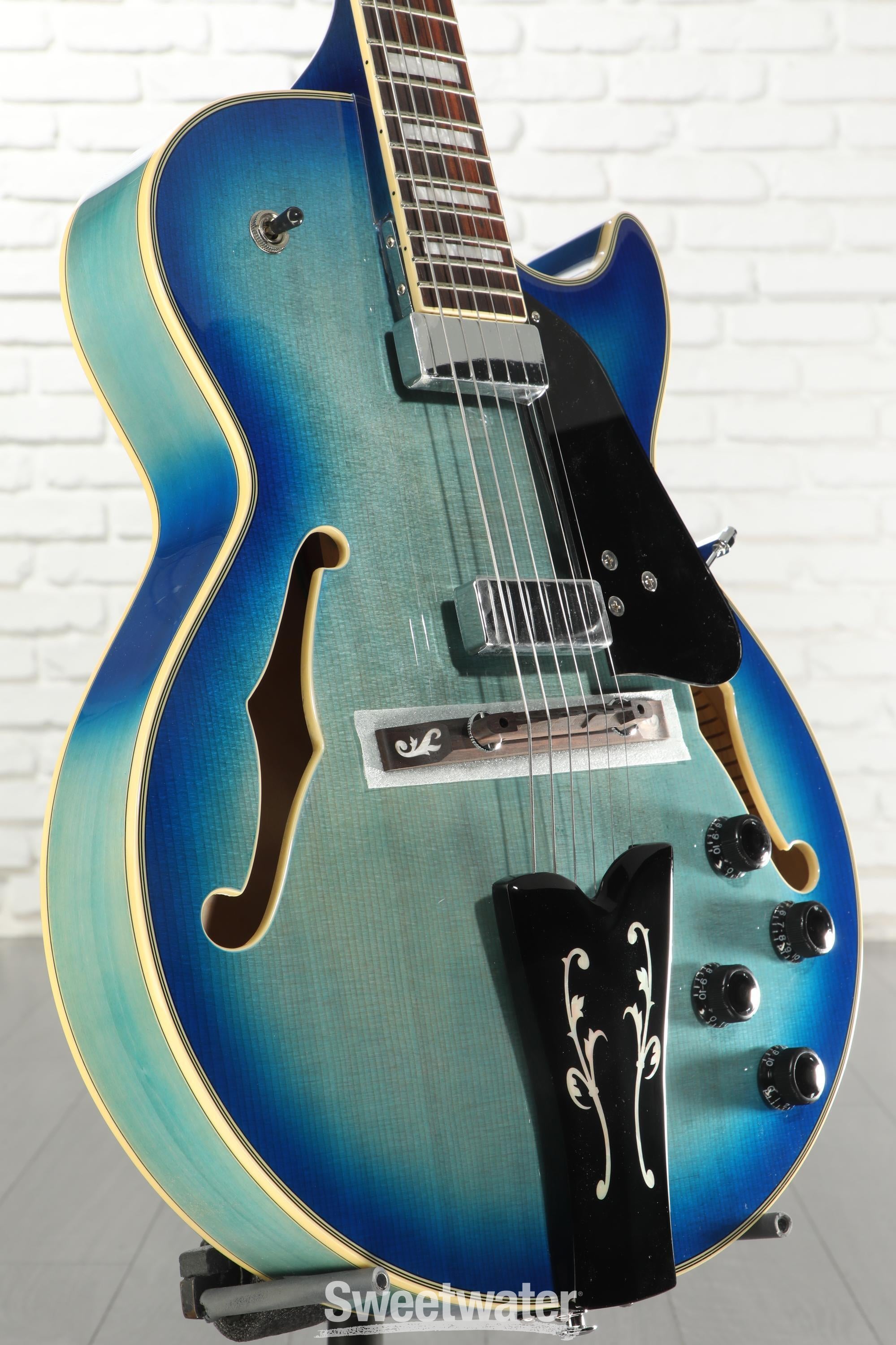 Photo of Ibanez George Benson Signature GB10EM - Jet Blue Burst