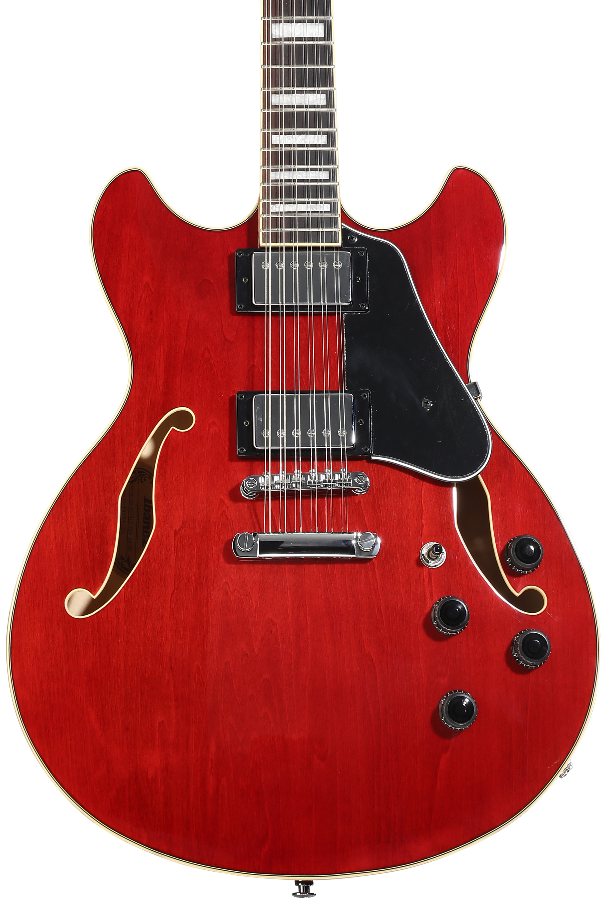 Ibanez Artcore AS7312 Semi-hollow Electric Guitar - Transparent