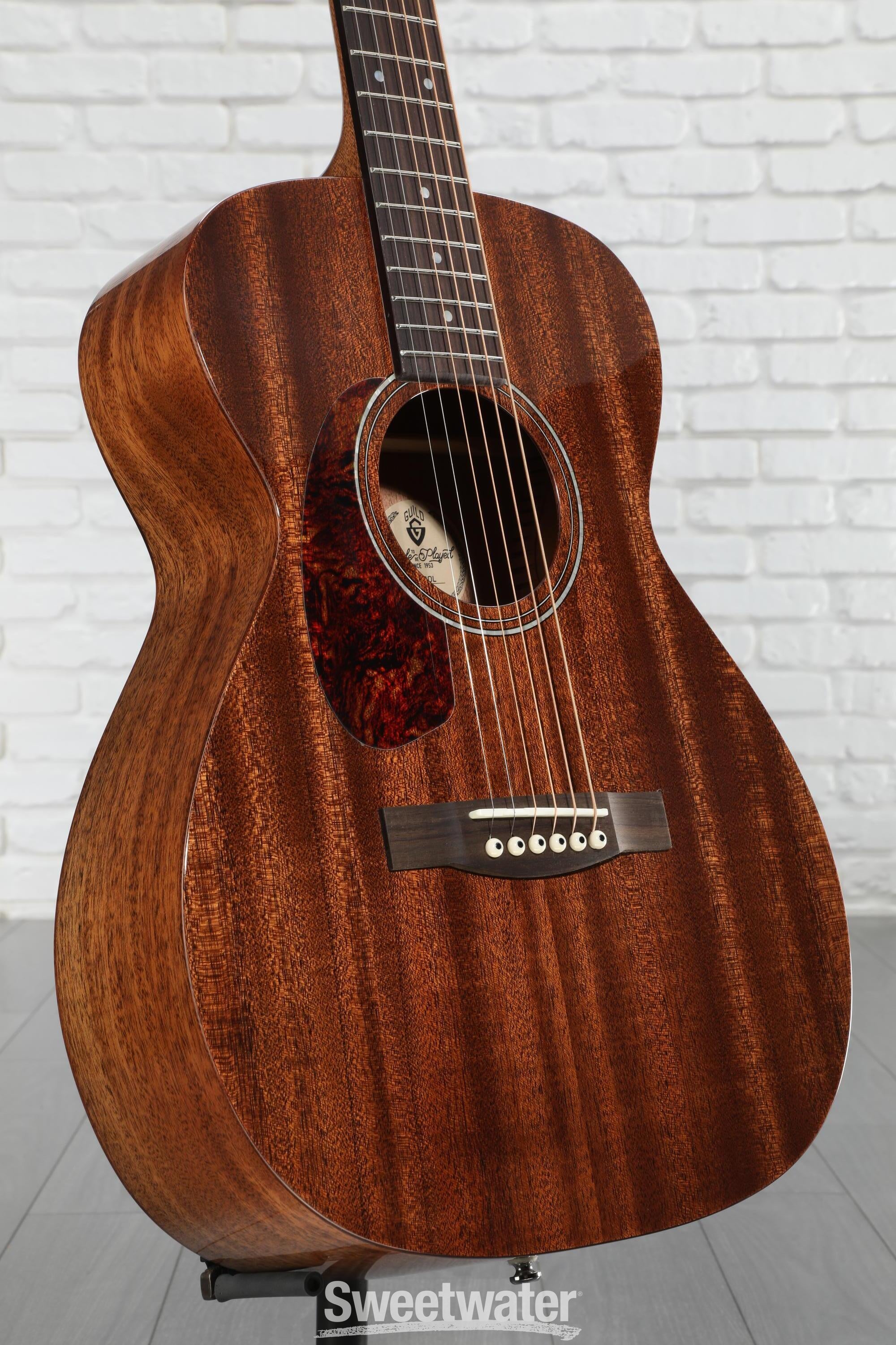 Guild M-120 Concert, Left-Handed Acoustic Guitar - Natural