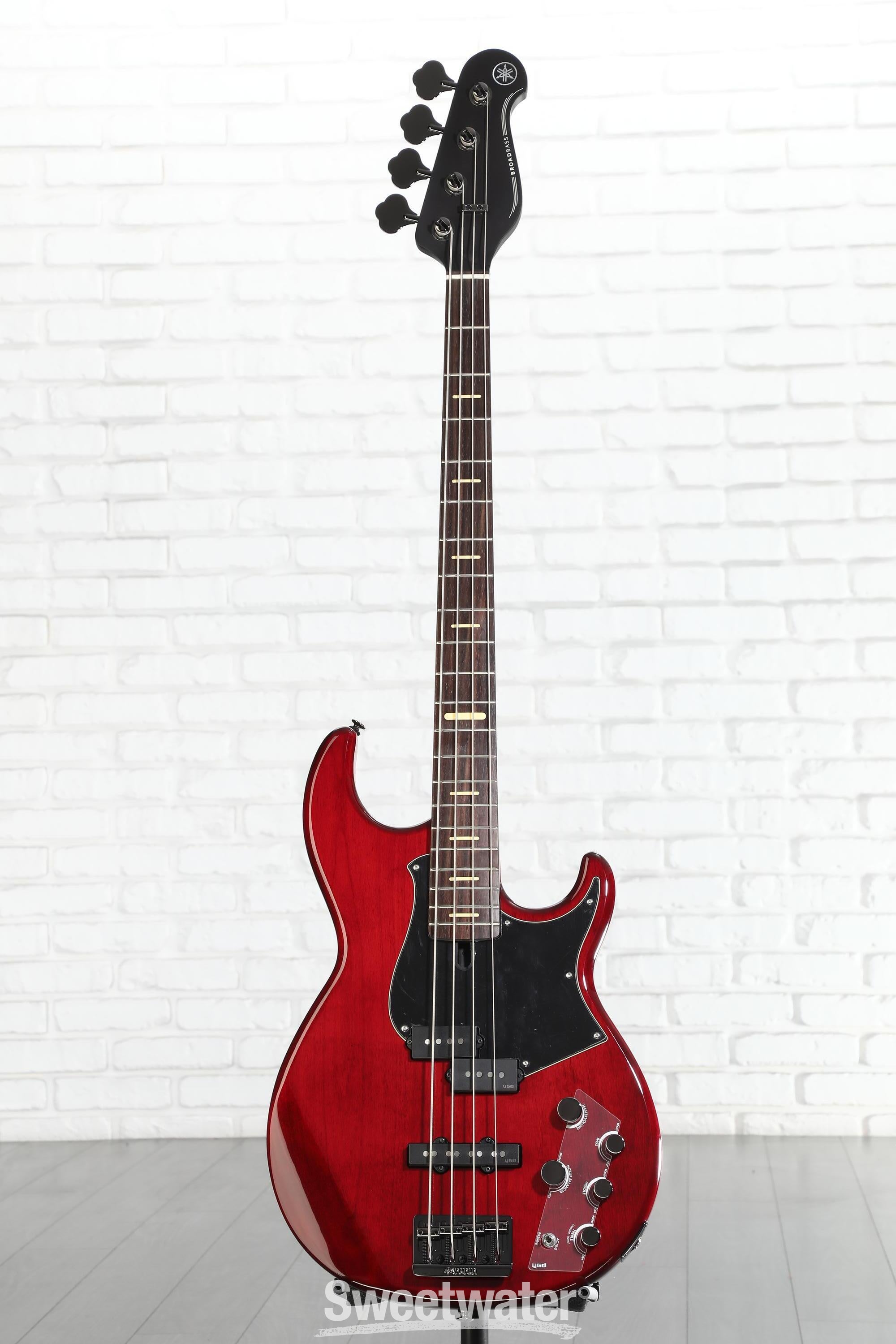 Yamaha BB734A 4-string Bass Guitar - Fired Red | Sweetwater