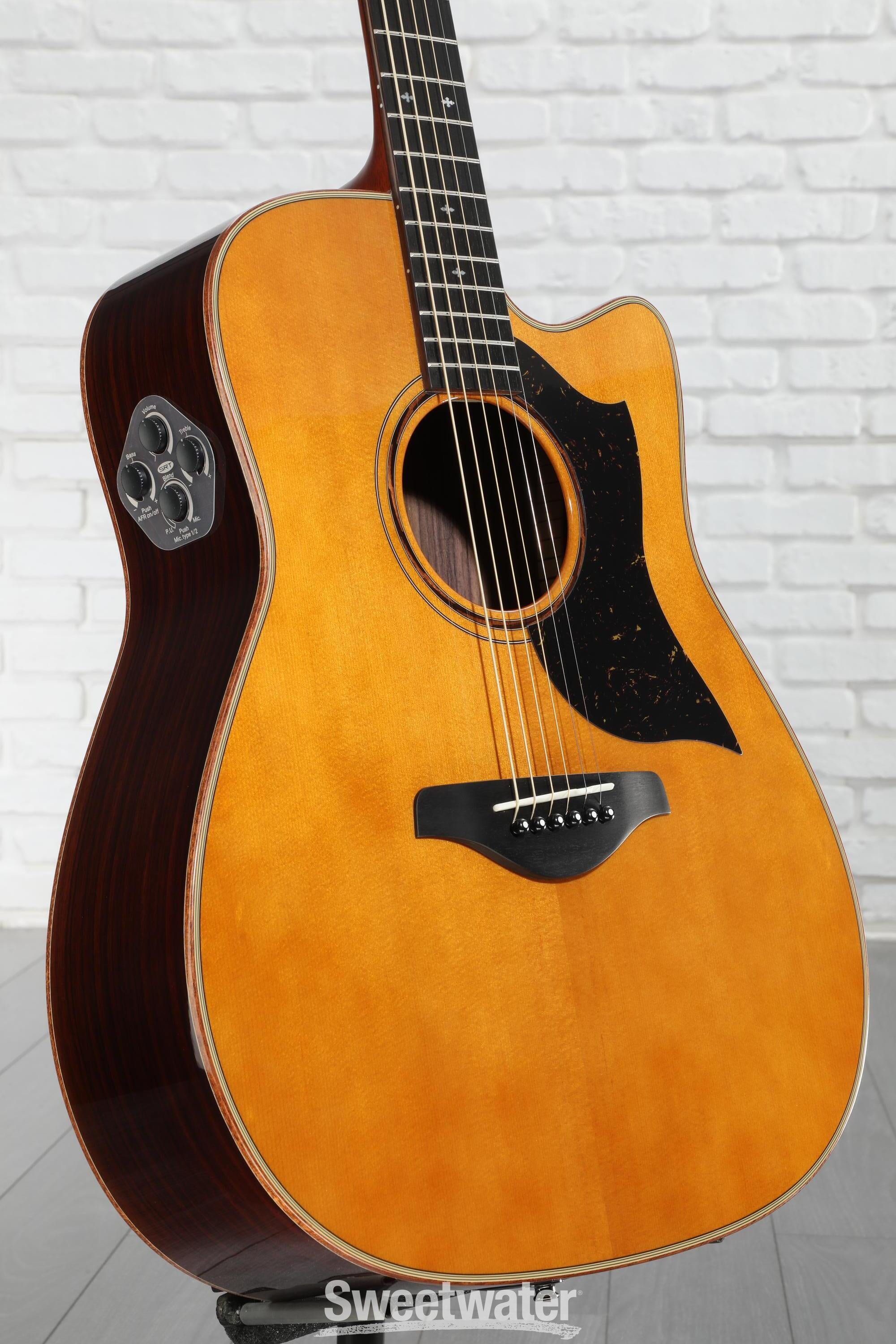 YAMAHA A5R ARE アコースティックギター Yamaha A5R ARE Acoustic-electric Guitar - Vintage Natural