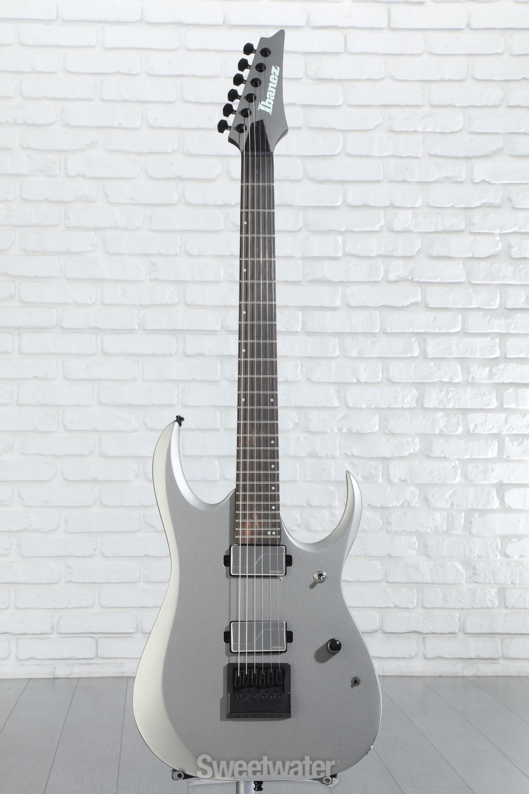 Ibanez Axion Label RGD61ALET - Metallic Gray Matte | Sweetwater Ibanez Axion Label RGD61ALET - Metallic Gray Matte | Sweetwater