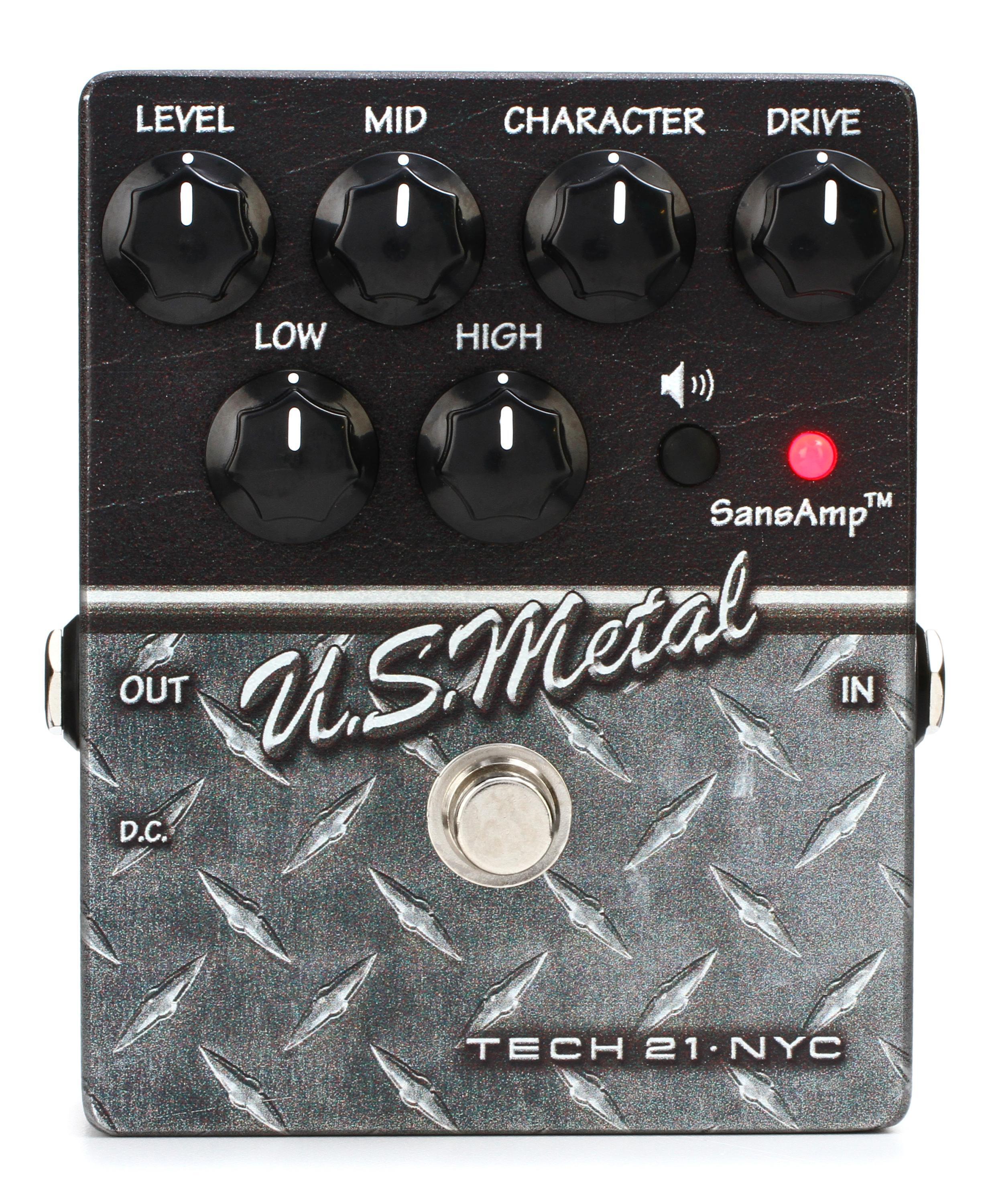 Tech21 US Steel Mesa Boogie系 20170418 Sansamp U.S. Metal - Guitar Stuff Blog