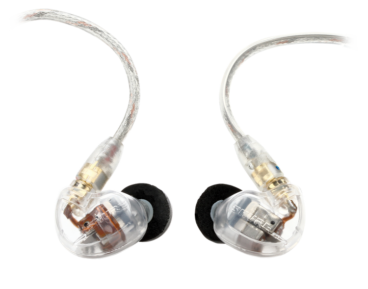 Shure SE535 Sound Isolating Earphones - Clear | Sweetwater